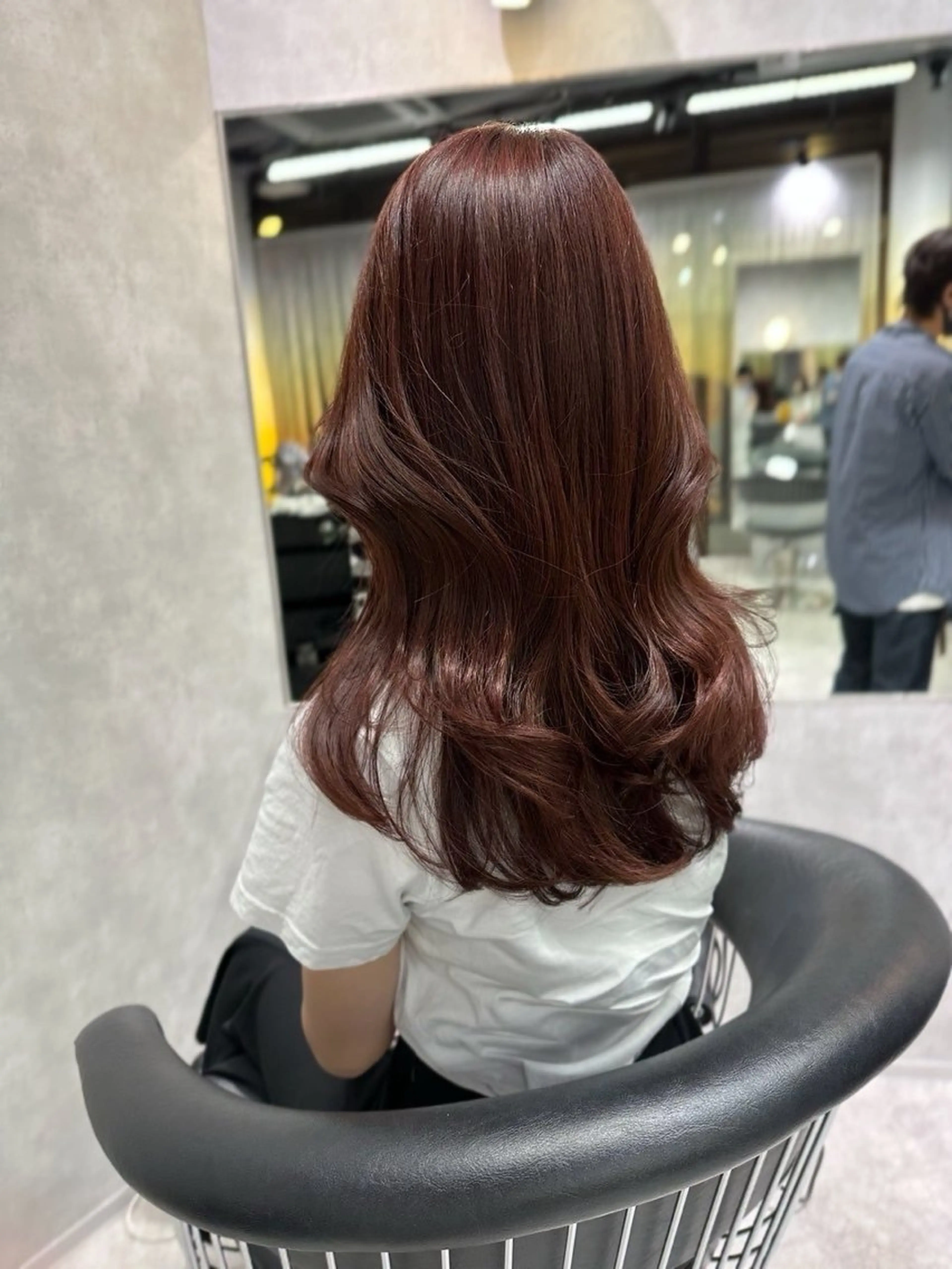 ロング カラー ヘアカラー トリートメント 🌷レイヤー・ボブ /tomomi🌷のヘアスタイル