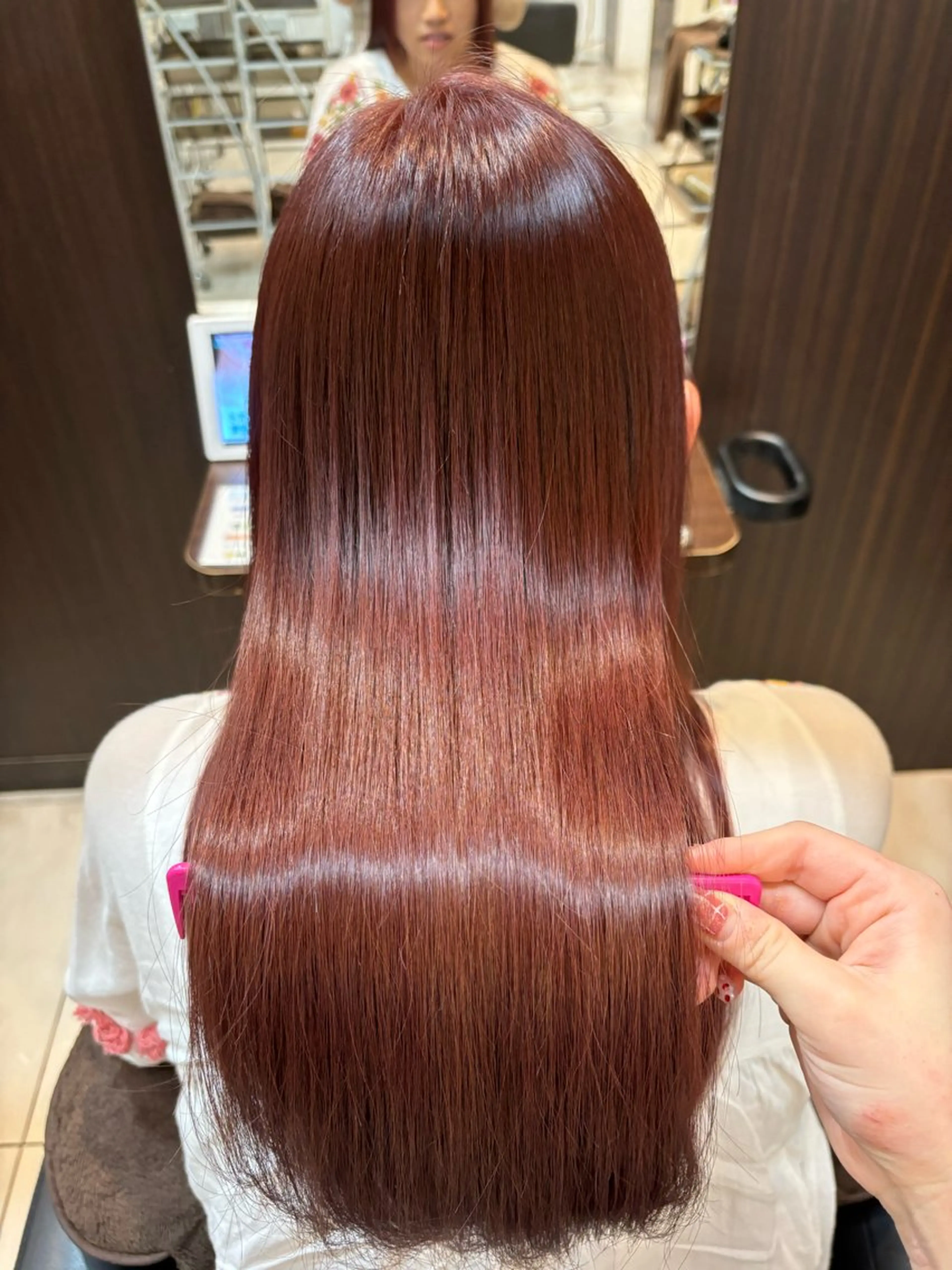 ロング カラー ヘアカラー トリートメント Riko 🎀🍪のヘアスタイル