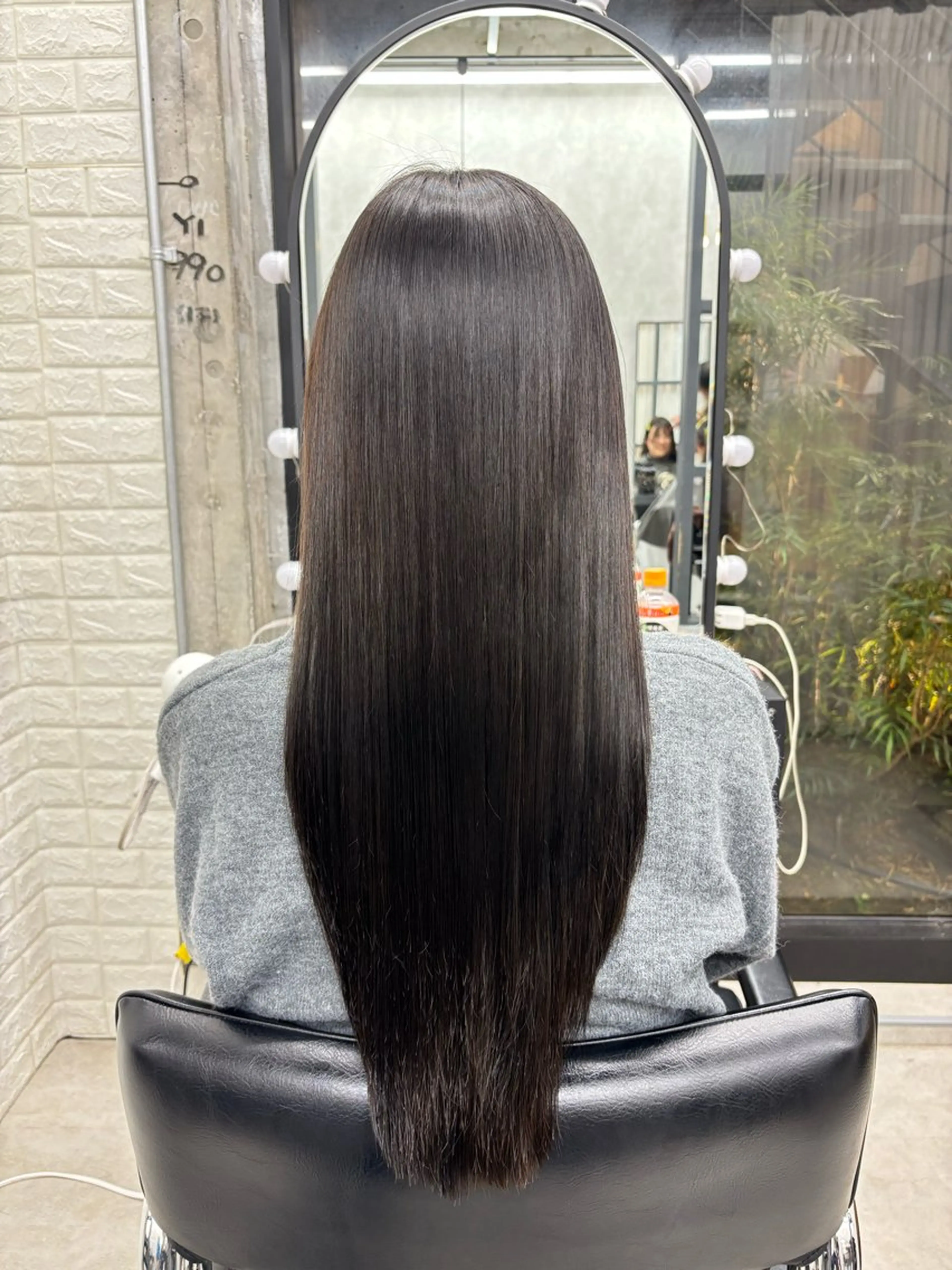 ロング カラー くせ毛 髪質改善 縮毛矯正 カット 縮毛矯正 トリートメント すぐ巻ける縮毛矯正 🍀勝倉　麗のヘアスタイル