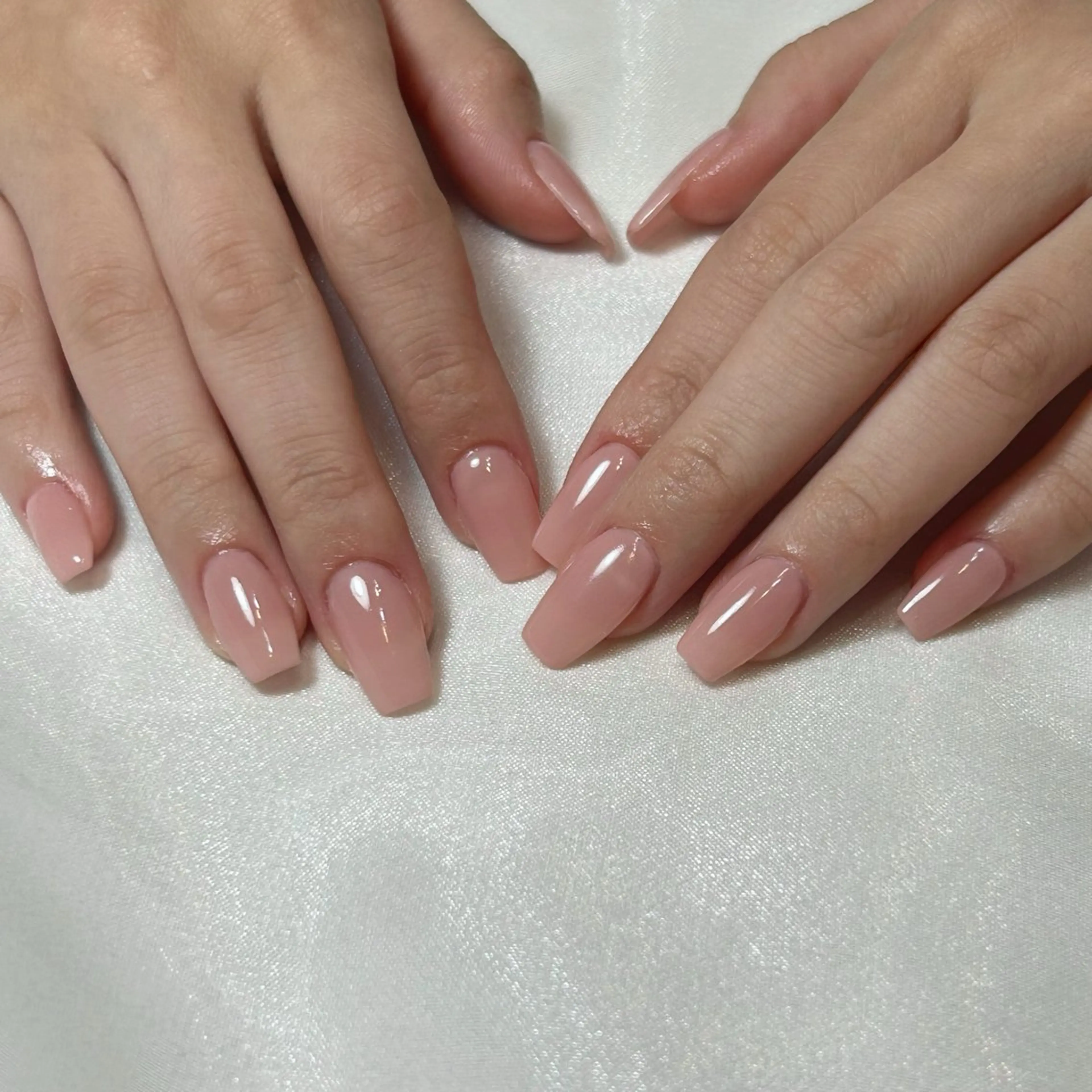 ネイル ワンカラーネイル スカルプネイル nico +所属・nico + 鷲野のネイルデザイン