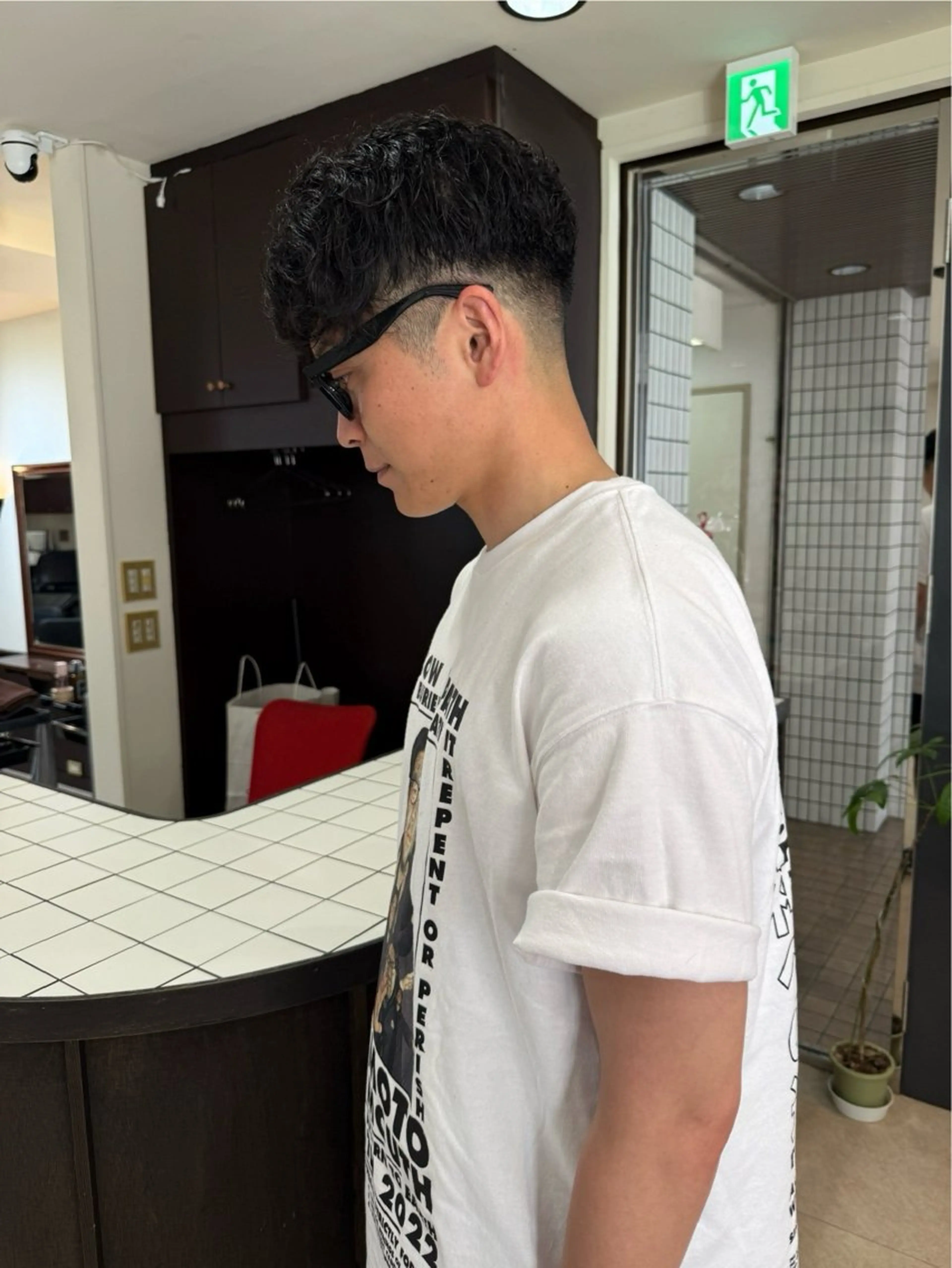 メンズ フェードカット カット ヘッドスパ SHICUNEアサミ /ショート/メンズのヘアスタイル