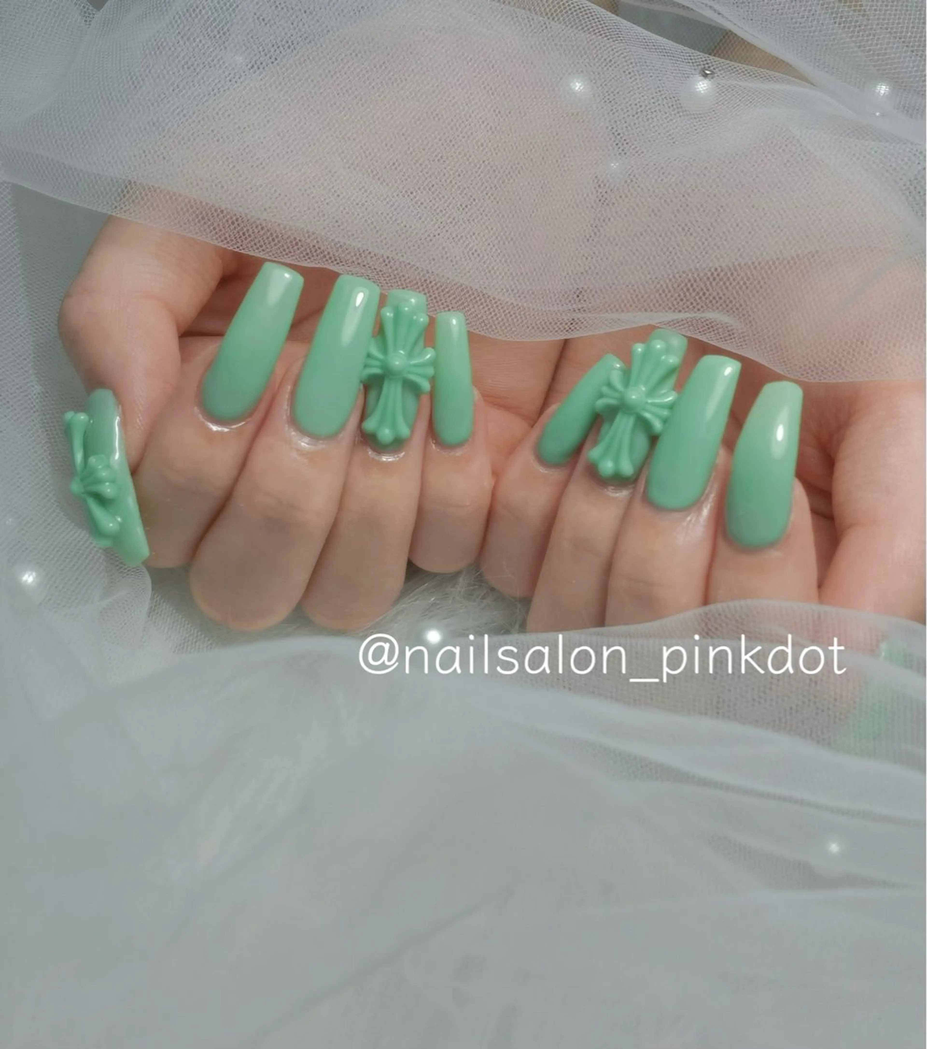 ネイル ワンカラーネイル nail salon Pink.のネイルデザイン