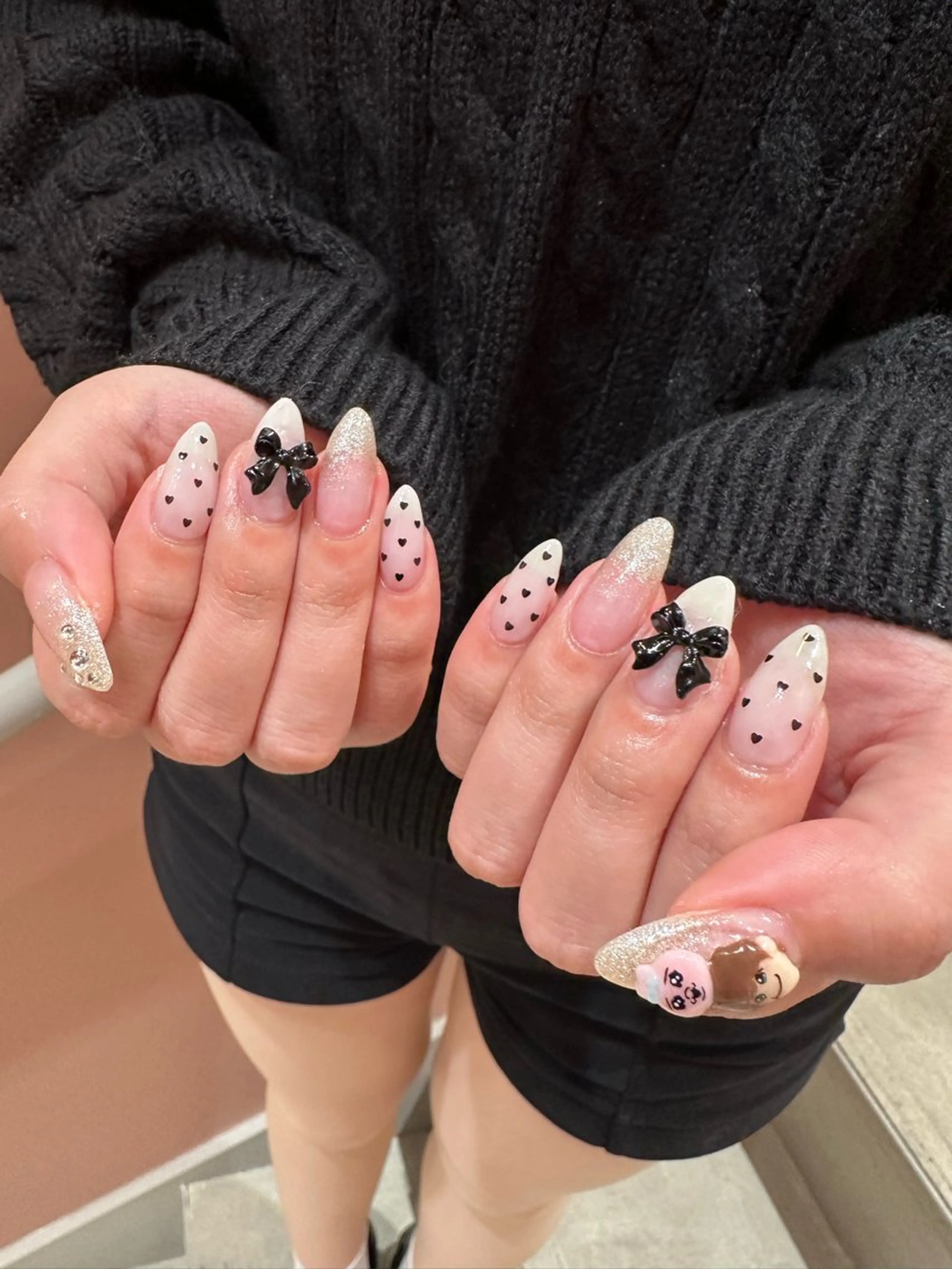 ネイル 持ち込み ハンドネイル unopulir Kahoのネイルデザイン