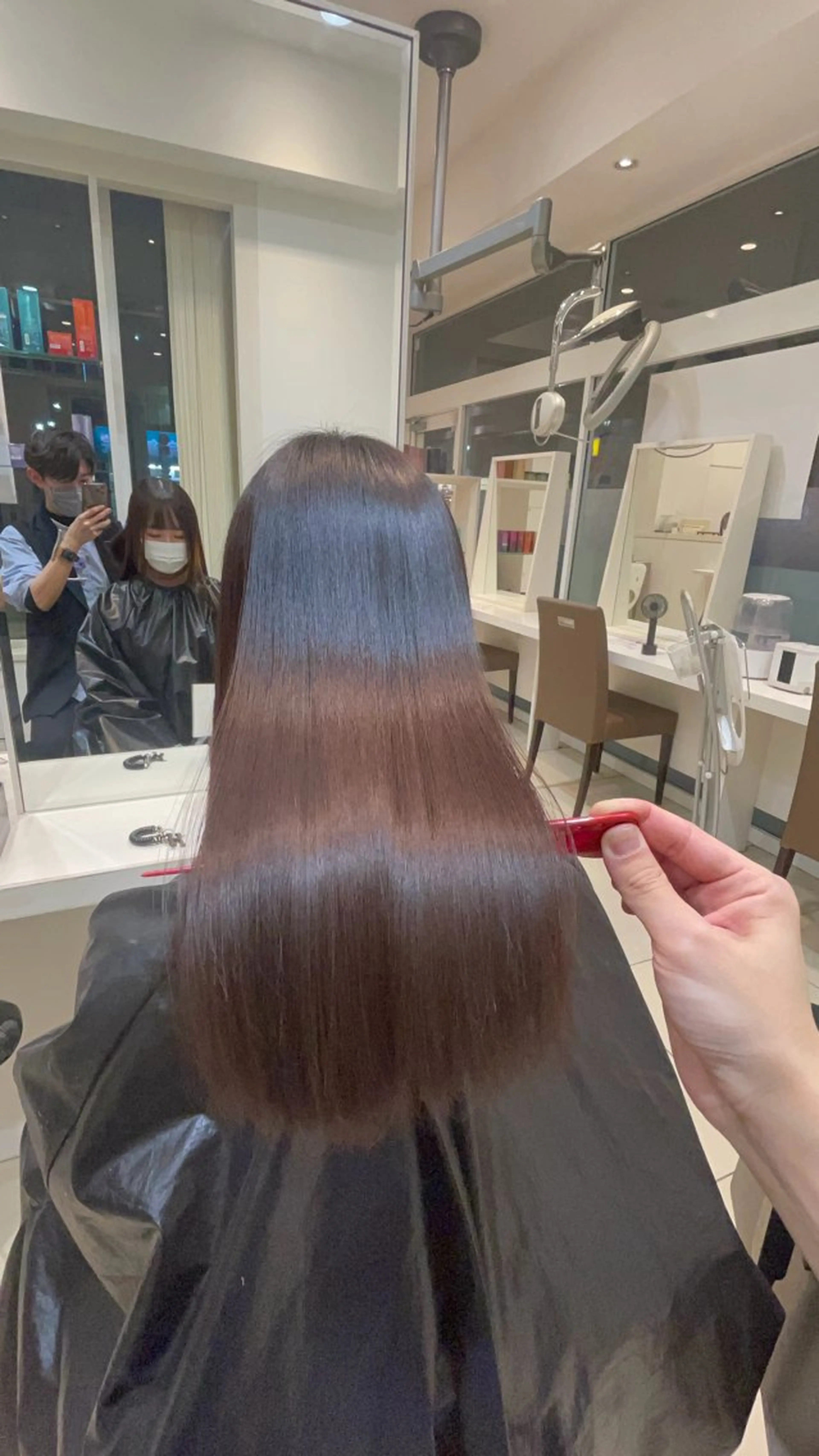 ロング カラー 髪質改善 カット ヘアカラー トリートメント 《ブリーチ/赤み消し /髪質改善》若松良樹のヘアスタイル