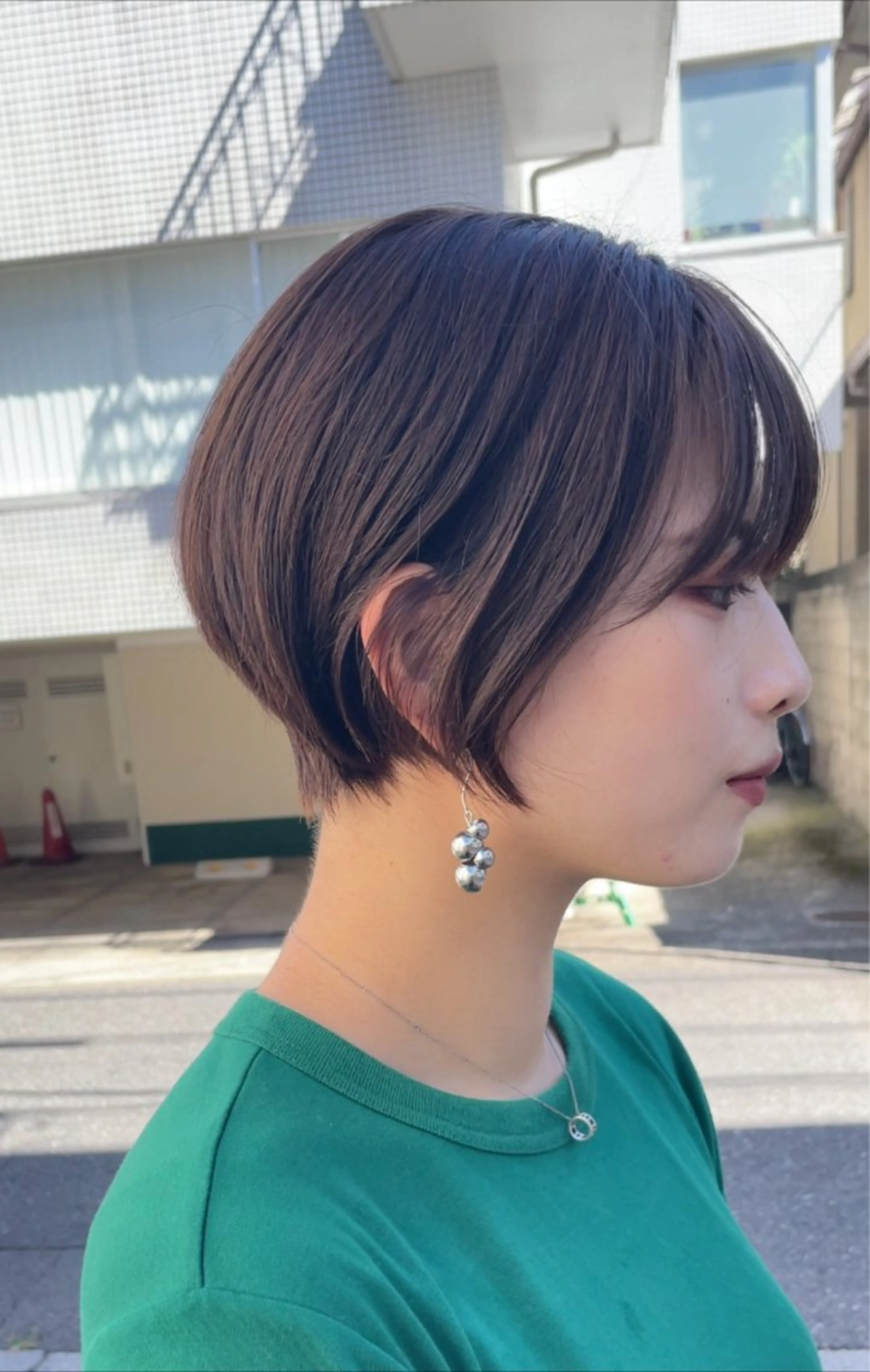 ショート カラー ショートボブ ボブ ショートヘア 表参道【髪質改善】 宮嶋勇太のヘアスタイル