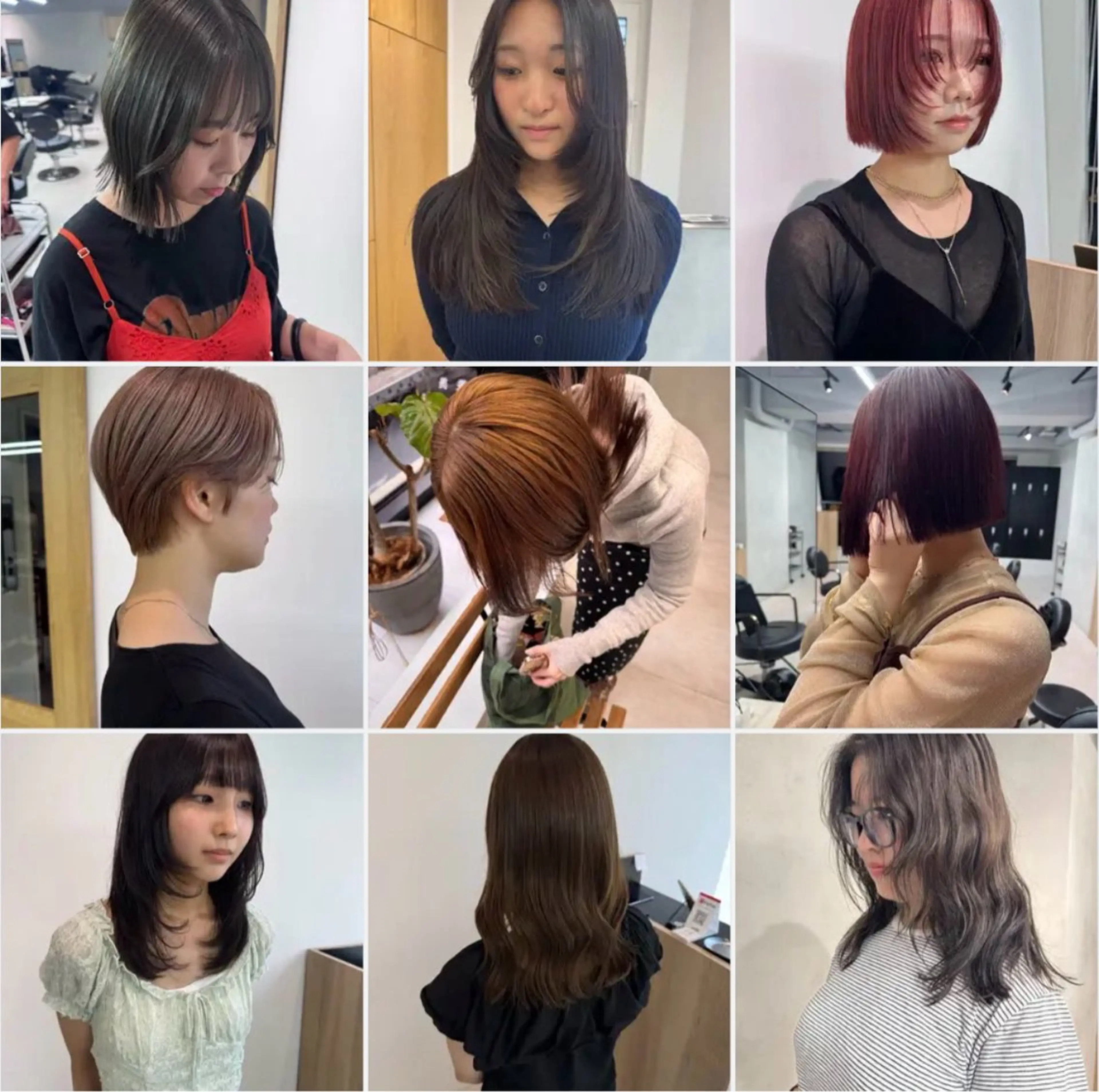 ロング カット ヘアカラー 顔周りレイヤー /kokoro🦮のヘアスタイル