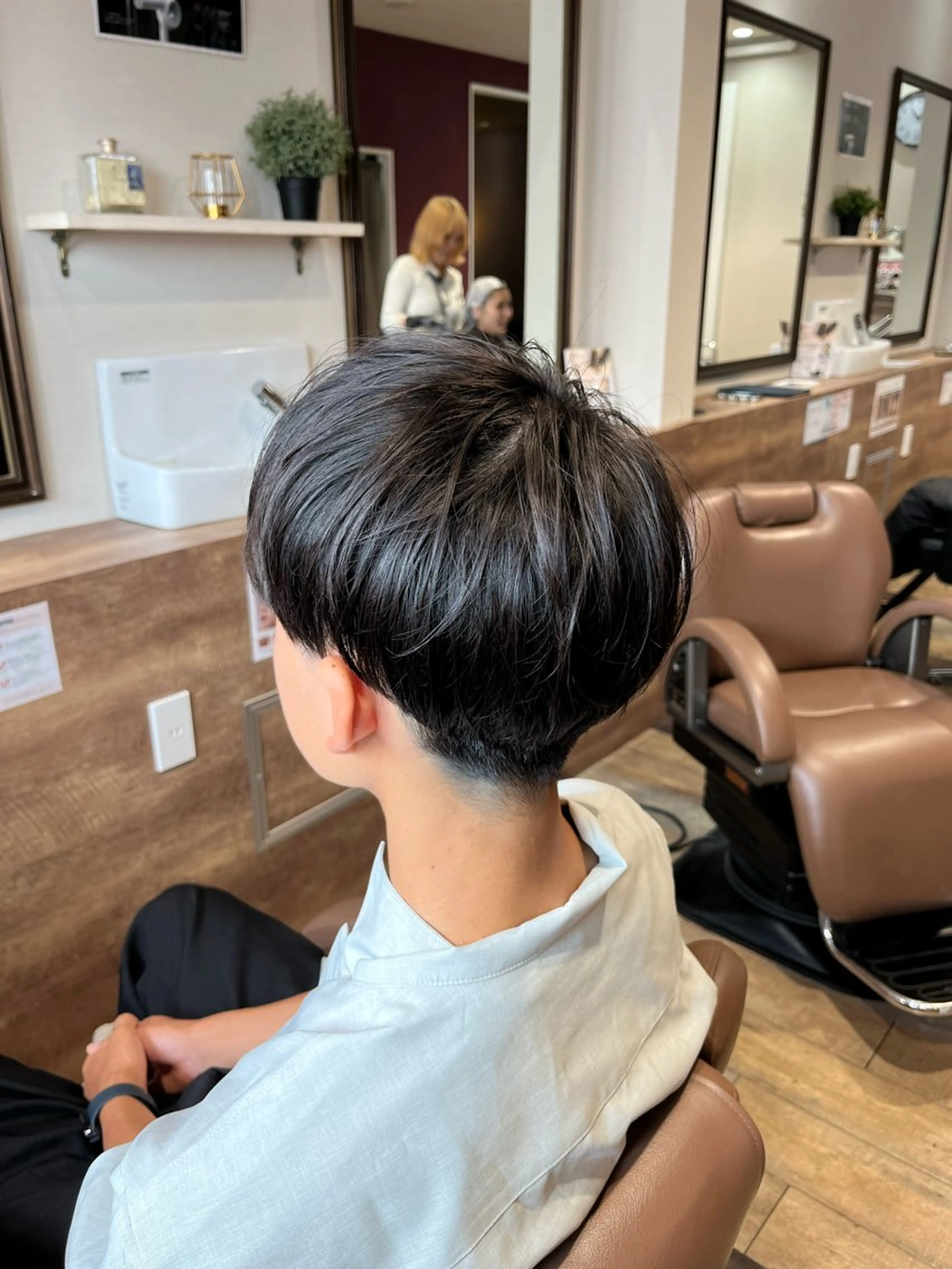 メンズ マッシュ ツーブロック 顔まわり/透け感 カラー/青栁優🔆のヘアスタイル