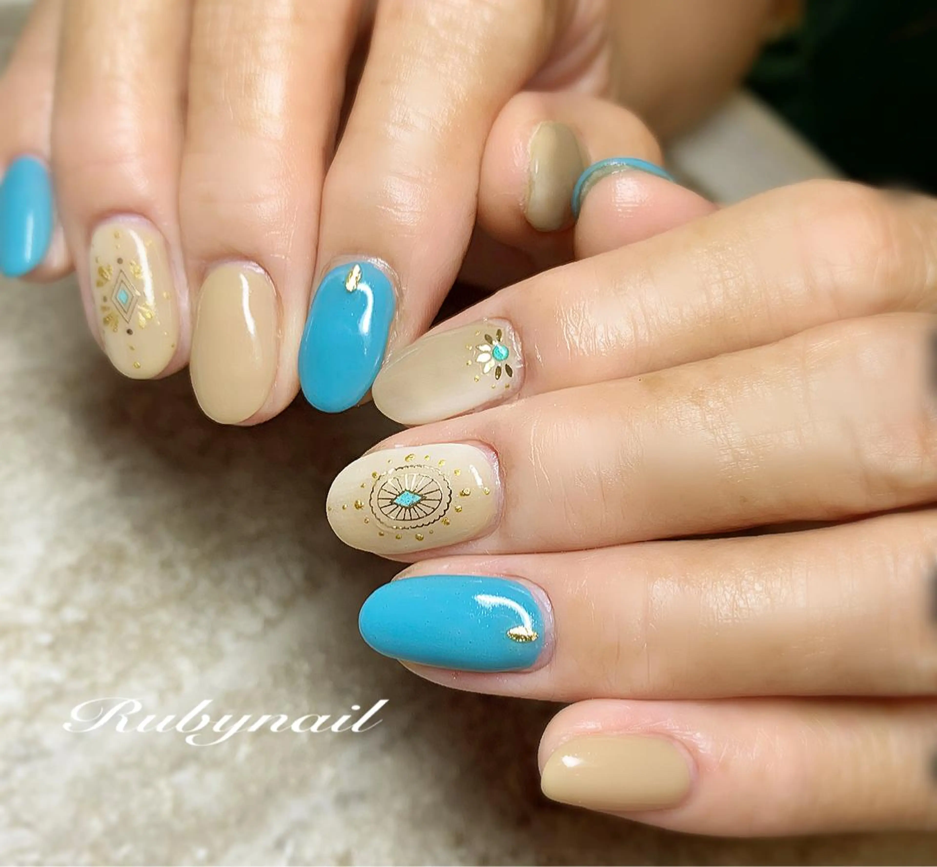 ネイル ハンドネイル プライベートサロン Rubynailのネイルデザイン