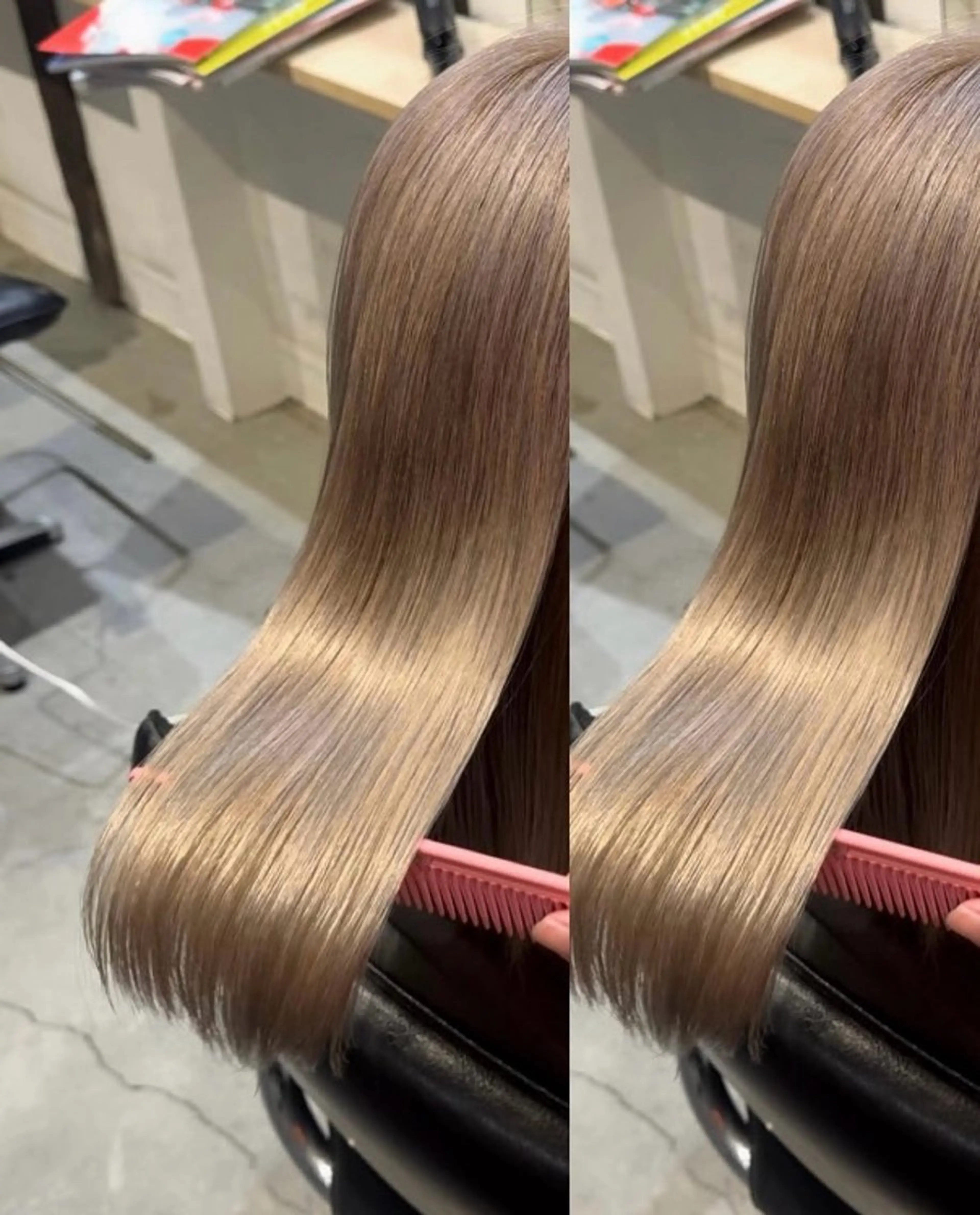 ミディアム 艶カラー 🩵NATSUKIのヘアスタイル