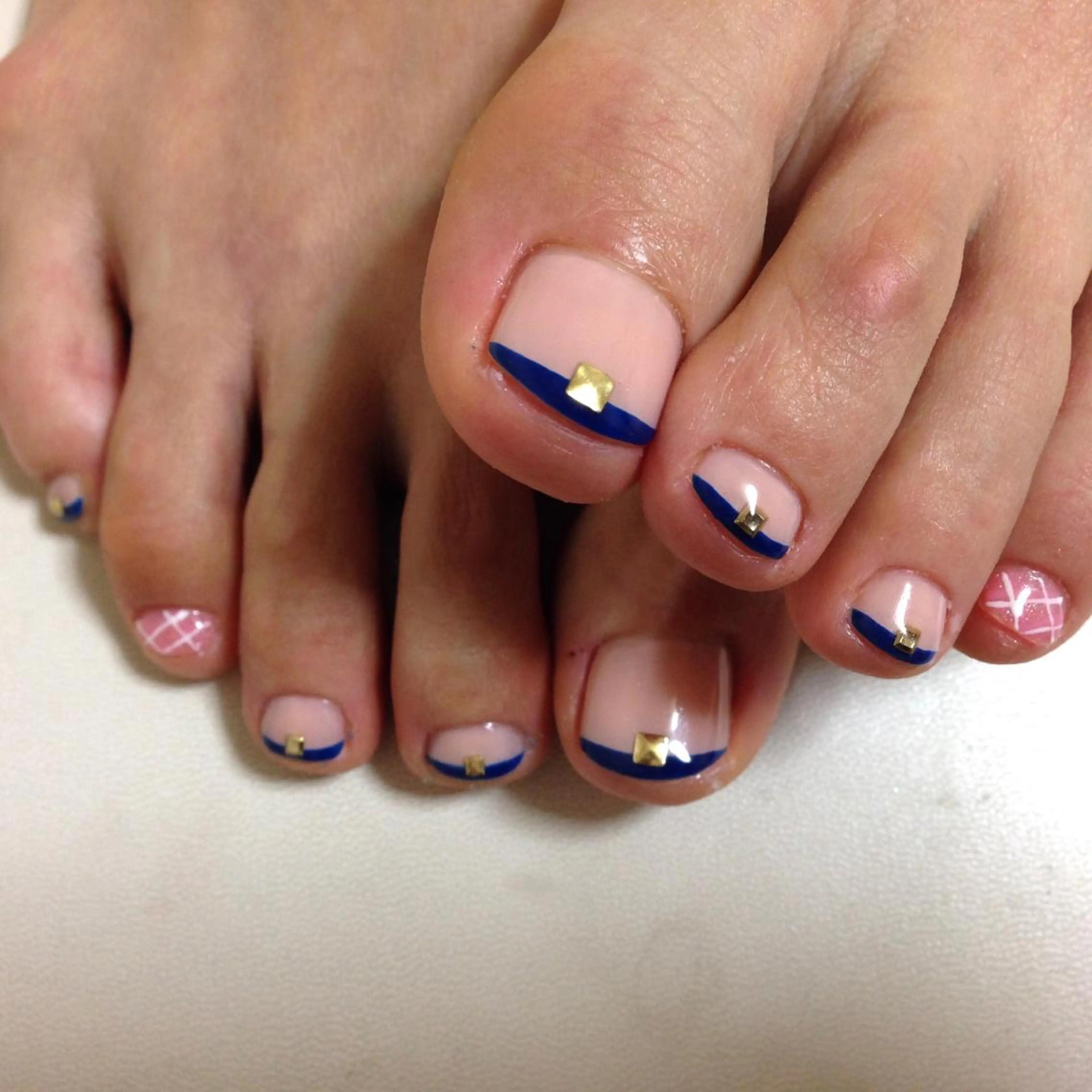 ネイル フットネイル フットネイル ステラ marikominoのネイルデザイン