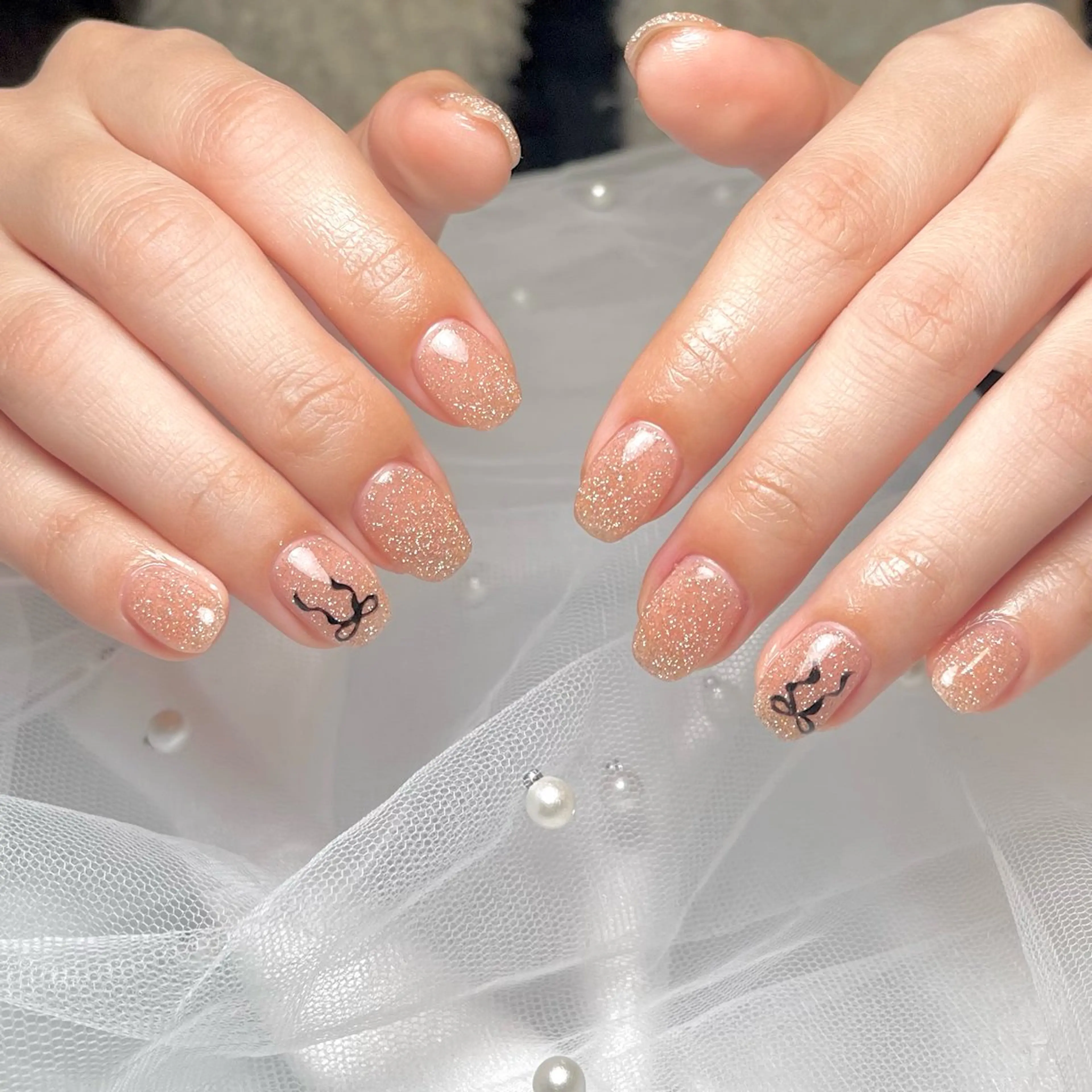 ネイル アートネイル フラッシュネイル ワンカラーネイル ハンドネイル COCO NAILのネイルデザイン