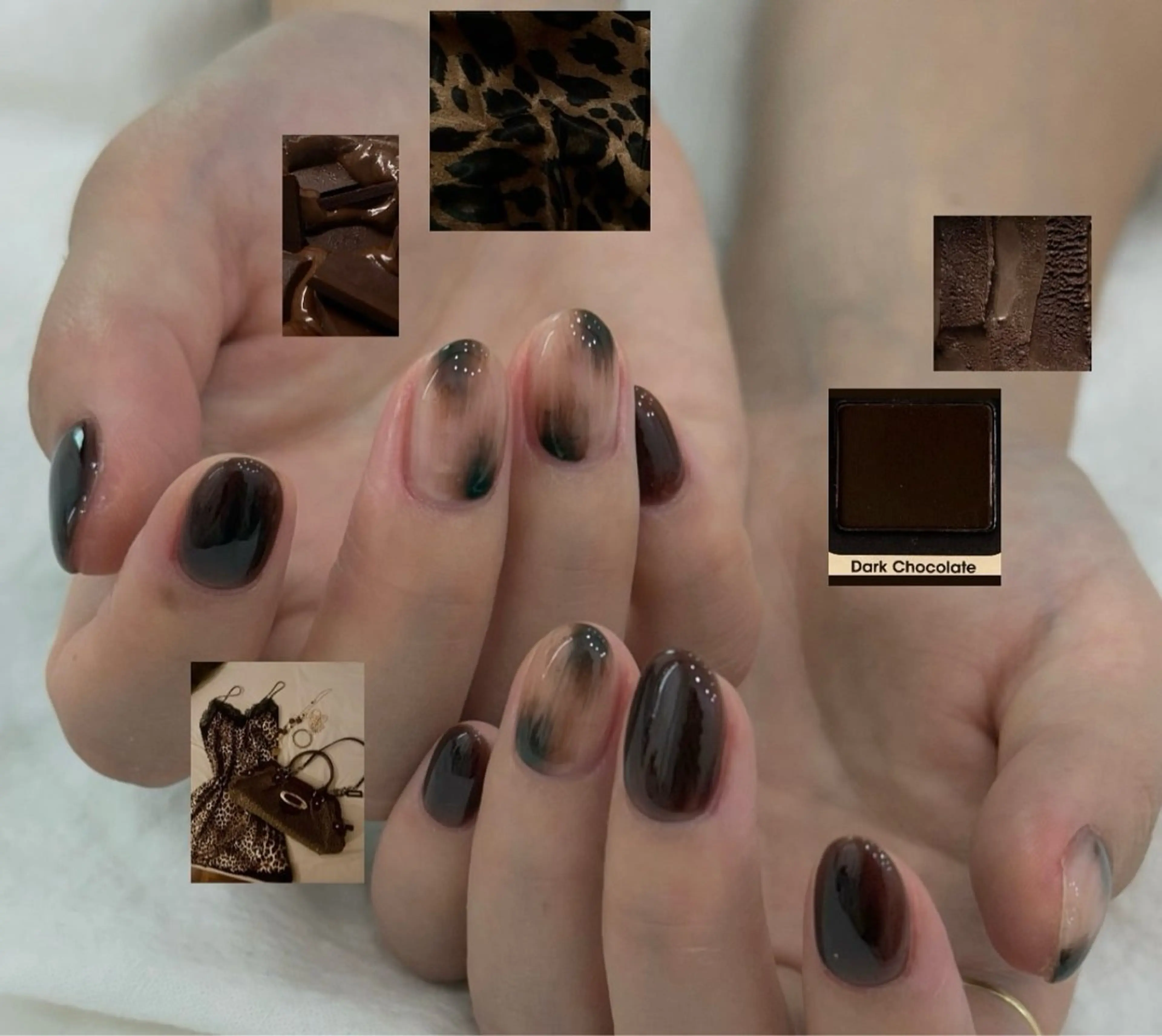 ネイル 韓国ネイル 持ち込み ニュアンスネイル ネイルチップ ハンドネイル TABI ANA.CHUOのネイルデザイン