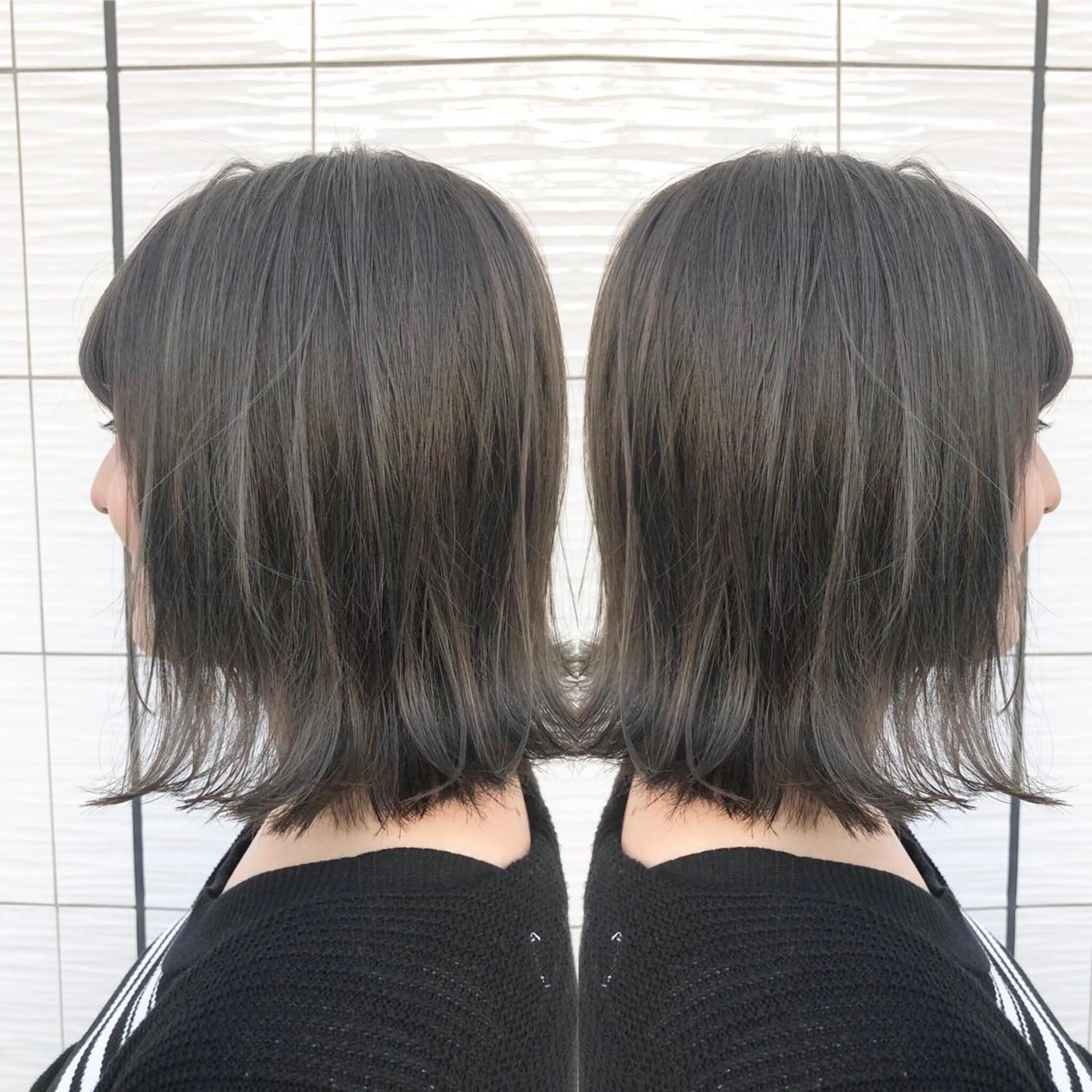 ミディアム カラー 🌼圧倒的な口コミ数 BRAVE柏東口のヘアスタイル