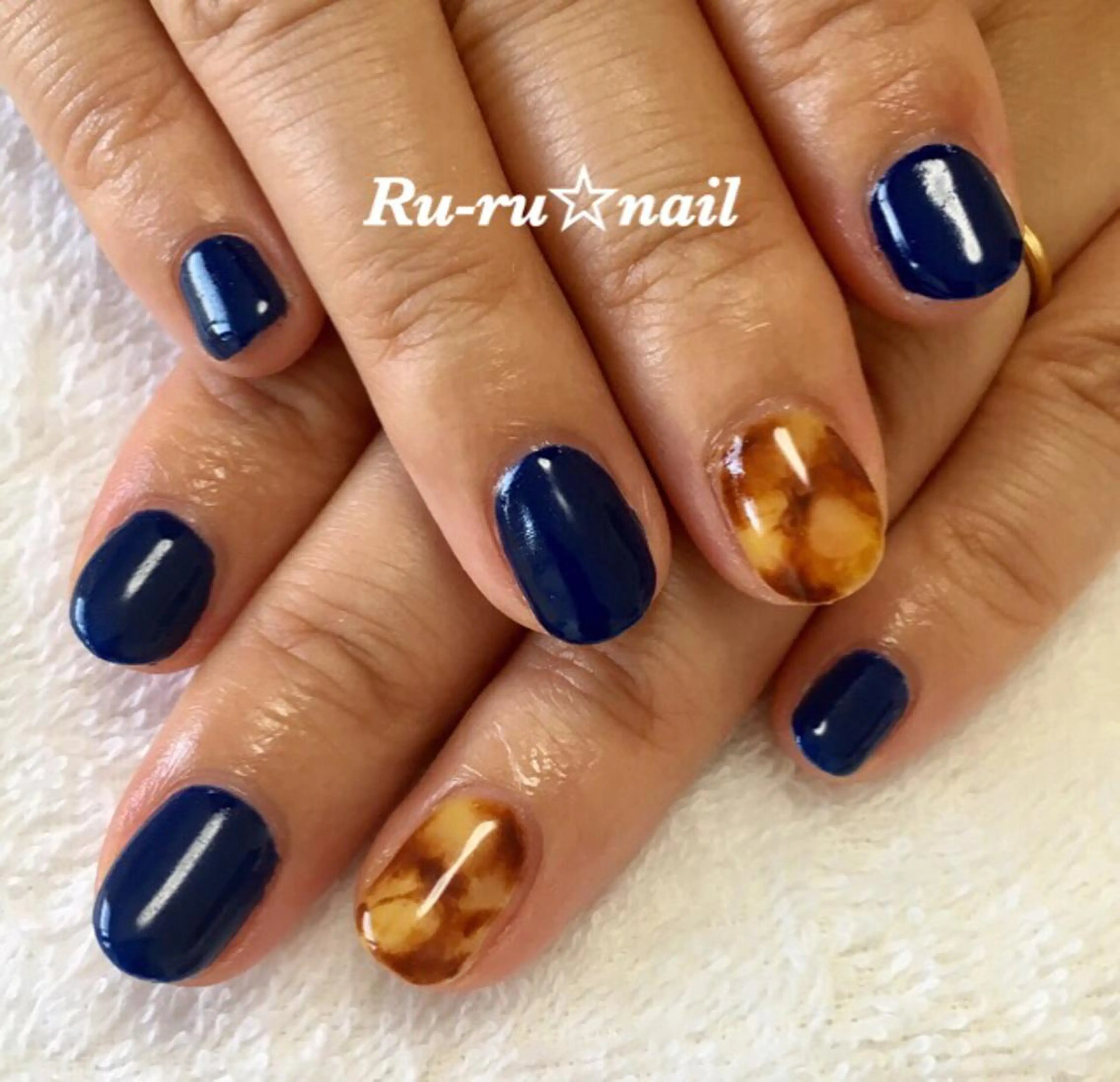 ショート ネイル Ru-ru ☆nailのネイルデザイン