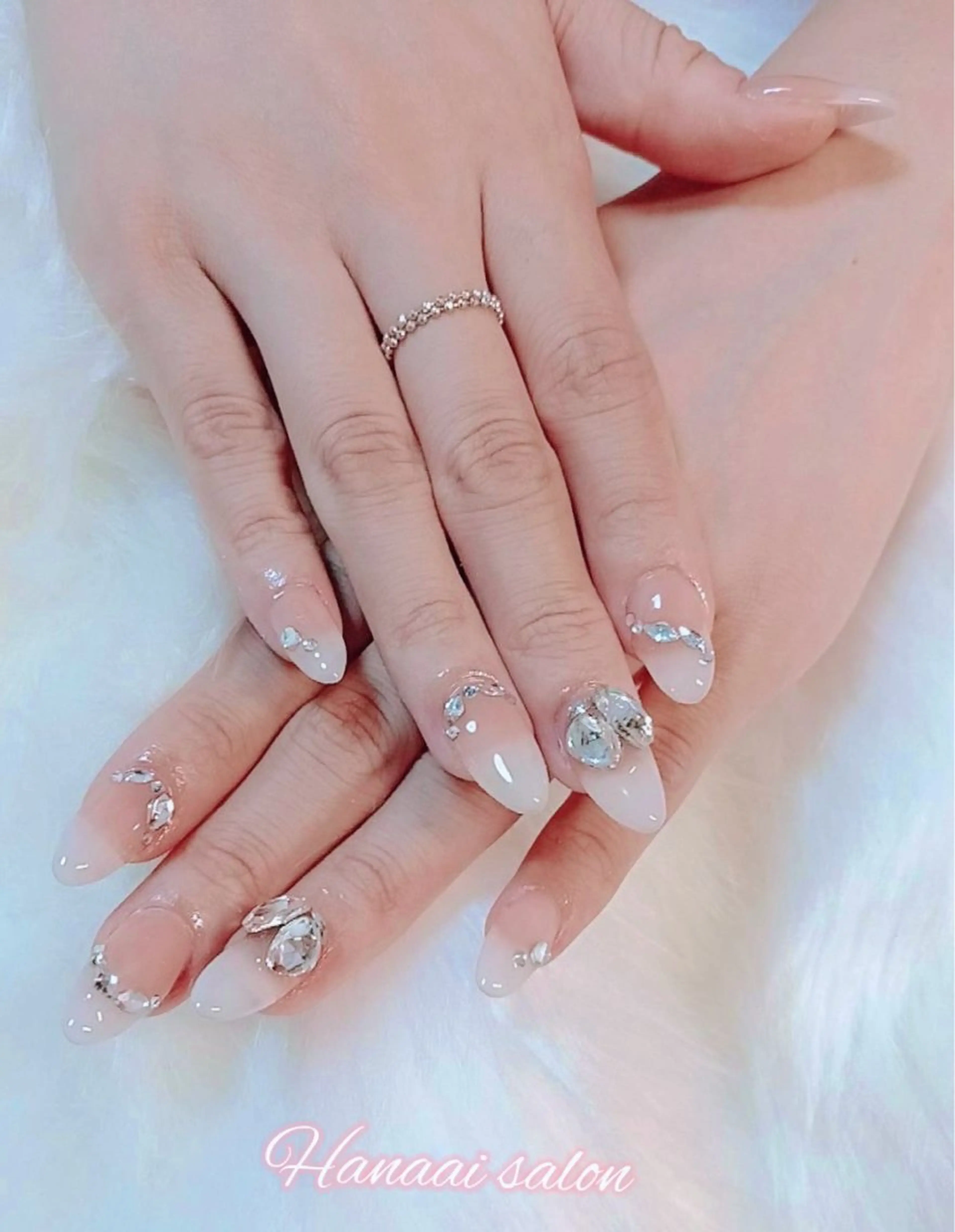 セミロング Hanaai Salon新宿店のネイルデザイン