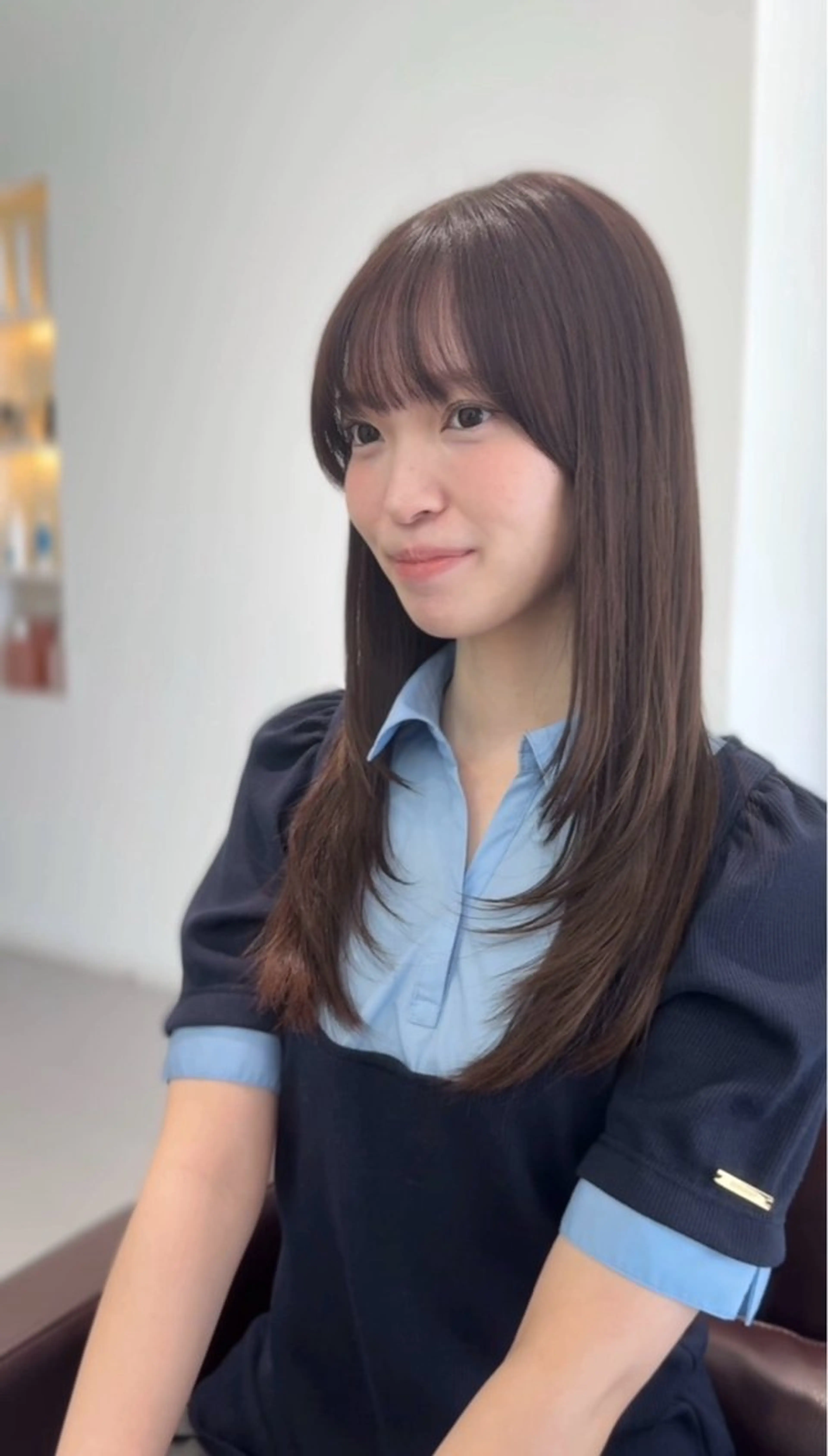 ロング ヘアカラー ️🫧透明感カラー& 髪質改善🎀いさきのヘアスタイル