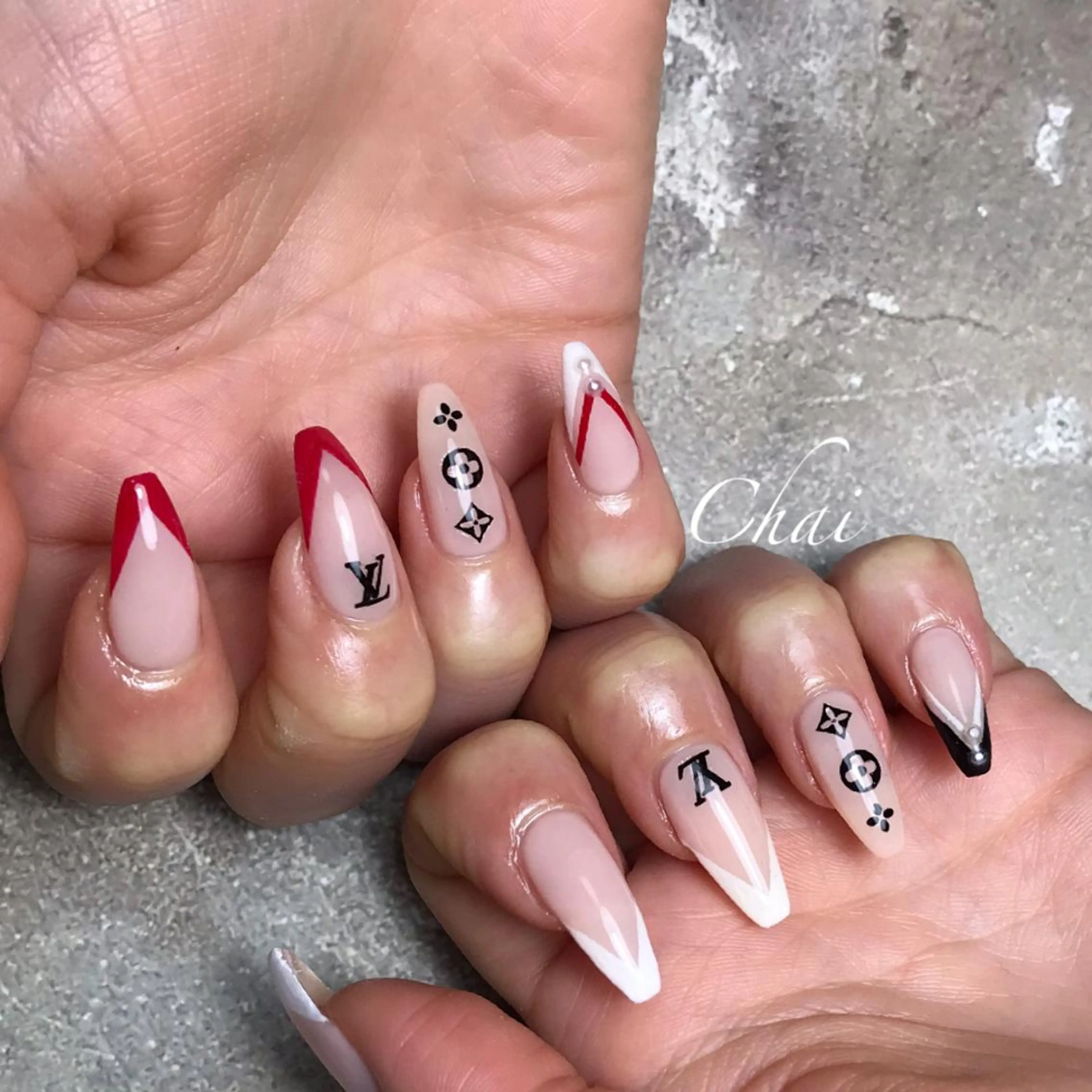 ネイル ハンドネイル 💅chainail _aiのネイルデザイン