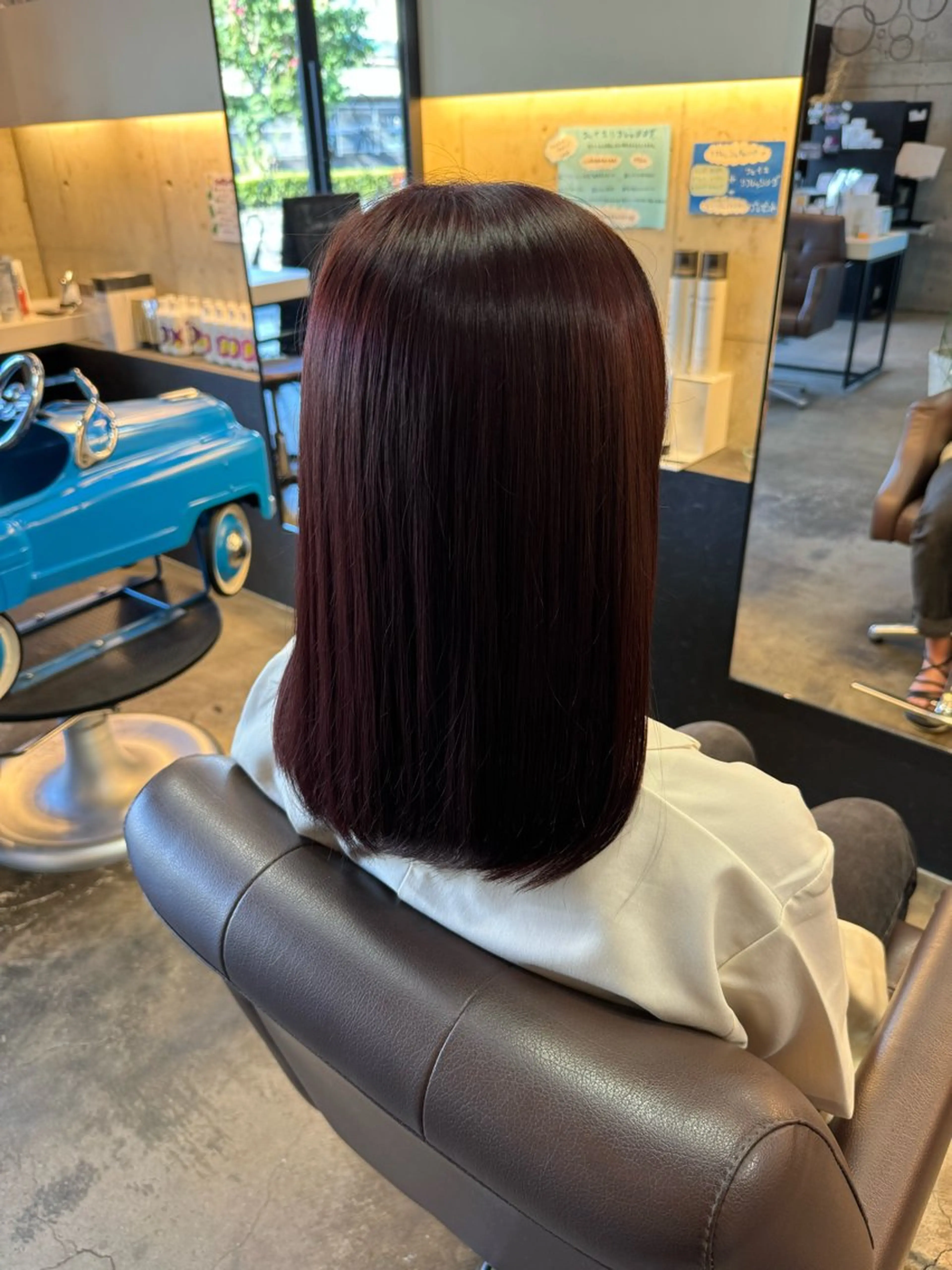 🌟艶髪ワンカラーメニュー🌟どなたにでも人気メニューなブリーチなしカラー🫧シャンプーブロー込み☺︎の写真