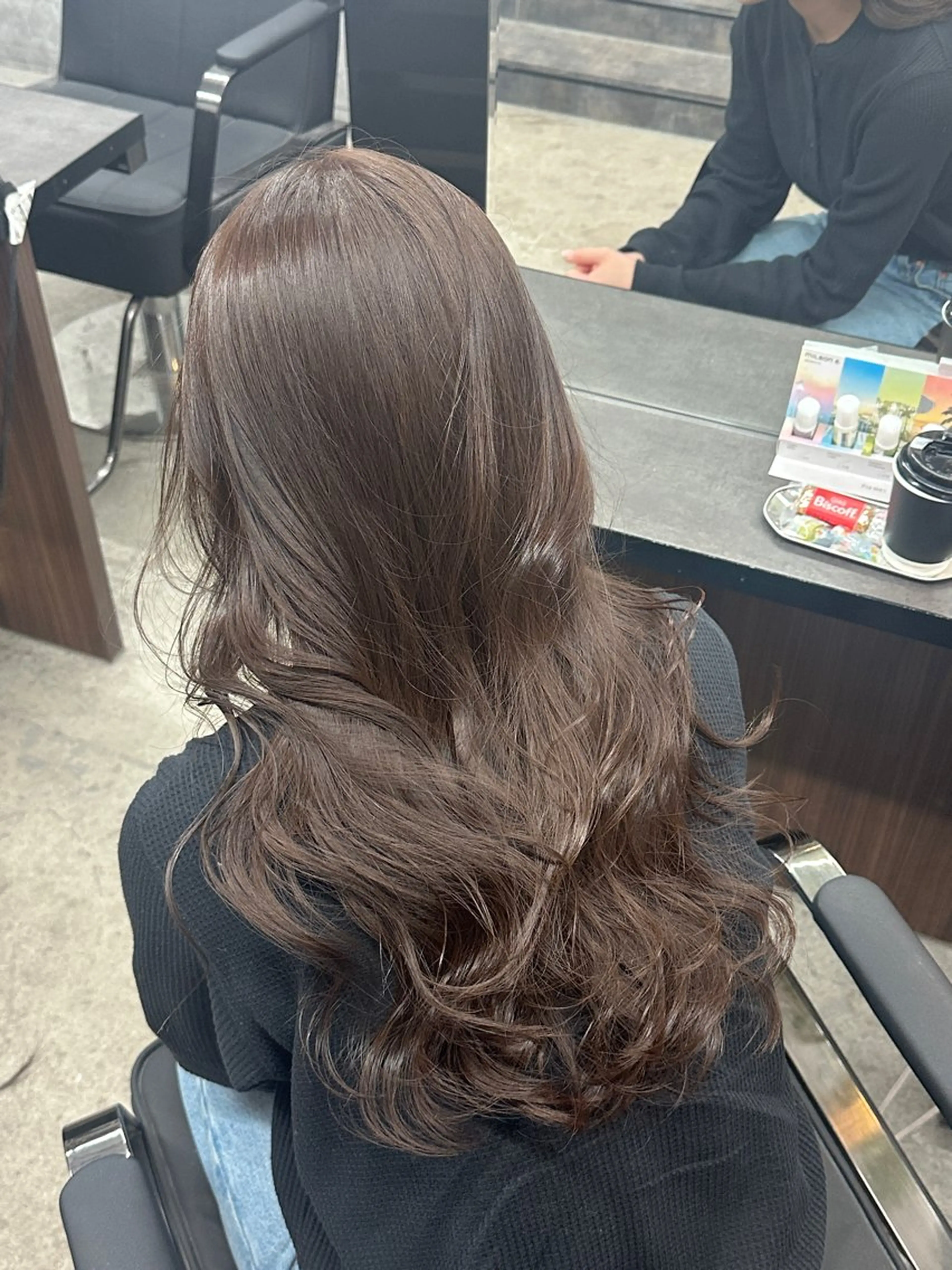 ロング カラー カット ヘアカラー トリートメント 美髪/ブリーチなし ダブルカラー/ユウゴのヘアスタイル