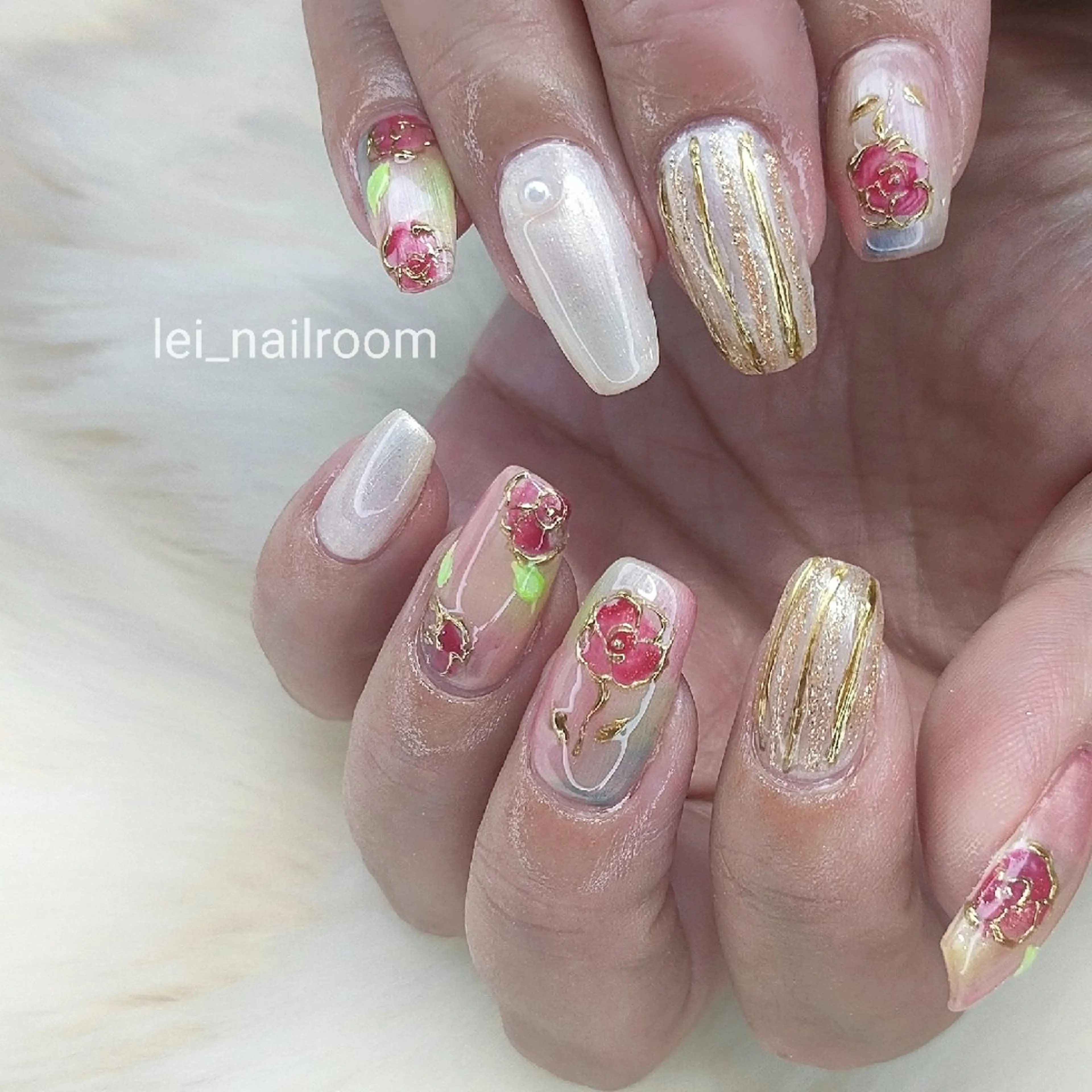 ネイル lei🌼 nailroomのネイルデザイン
