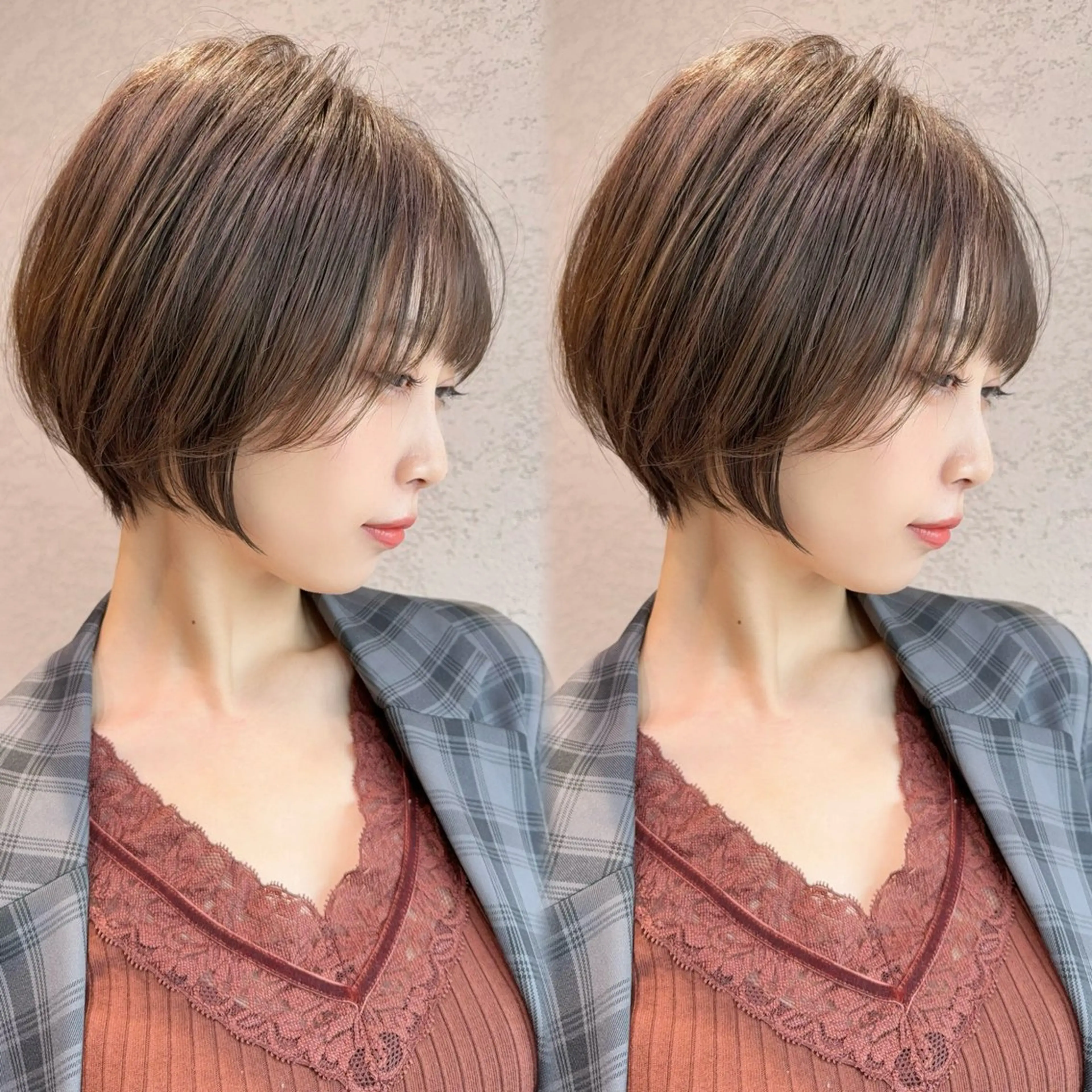 ショート カット レイヤー❣️縮毛矯 川村利幸のヘアスタイル