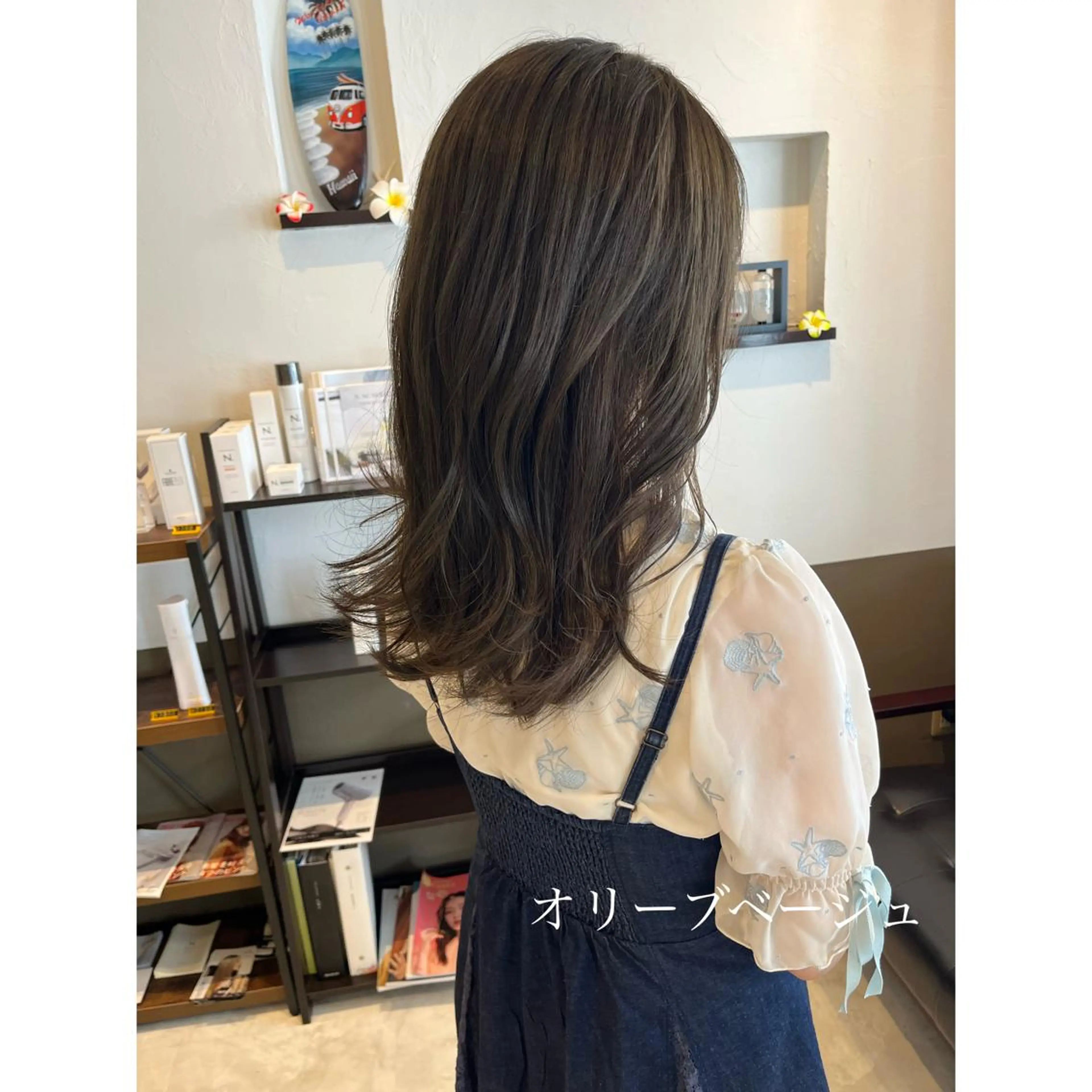 ミディアム カラー 坂井田 浩樹のヘアスタイル