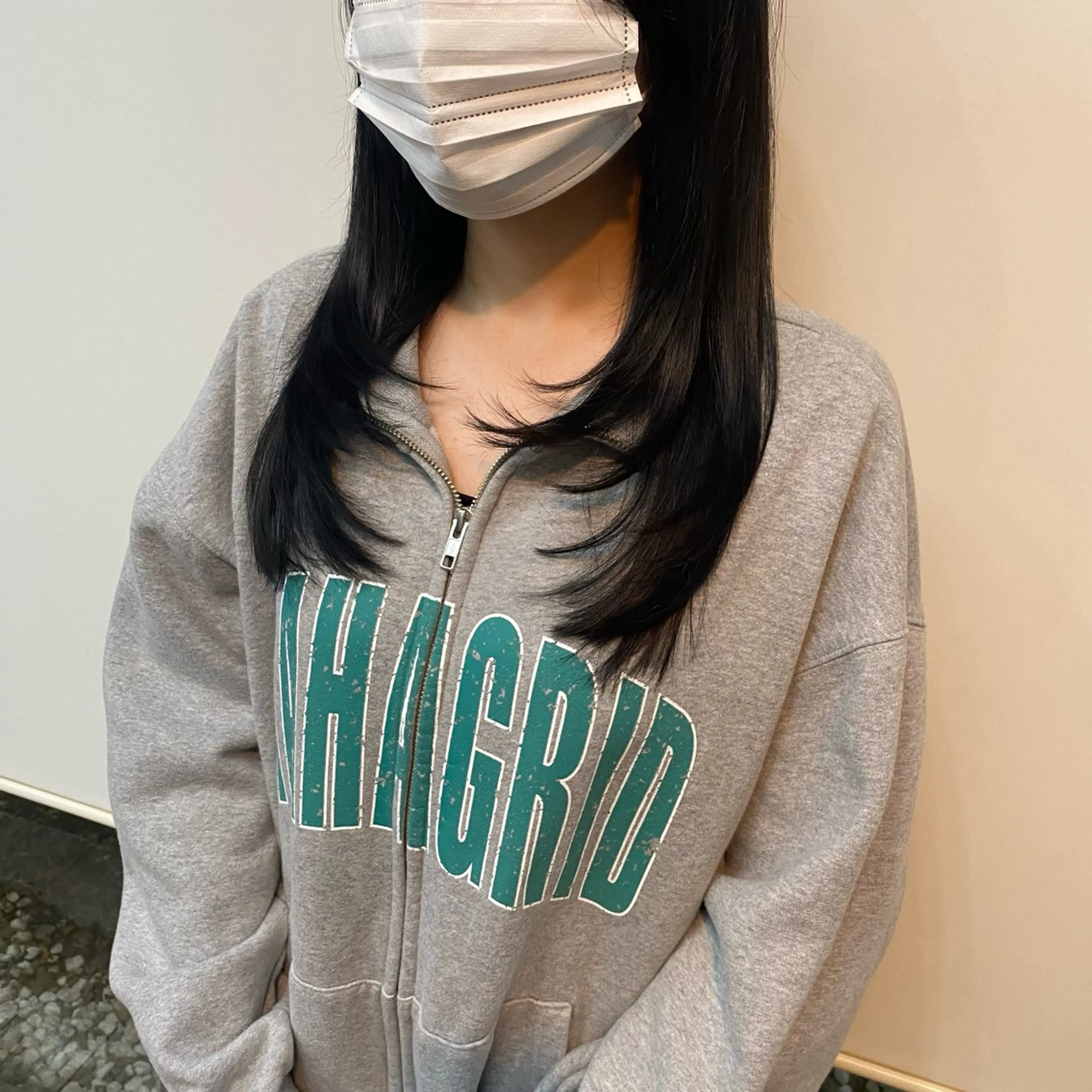 ロング レイヤーカット アオトソラ いしざかのヘアスタイル