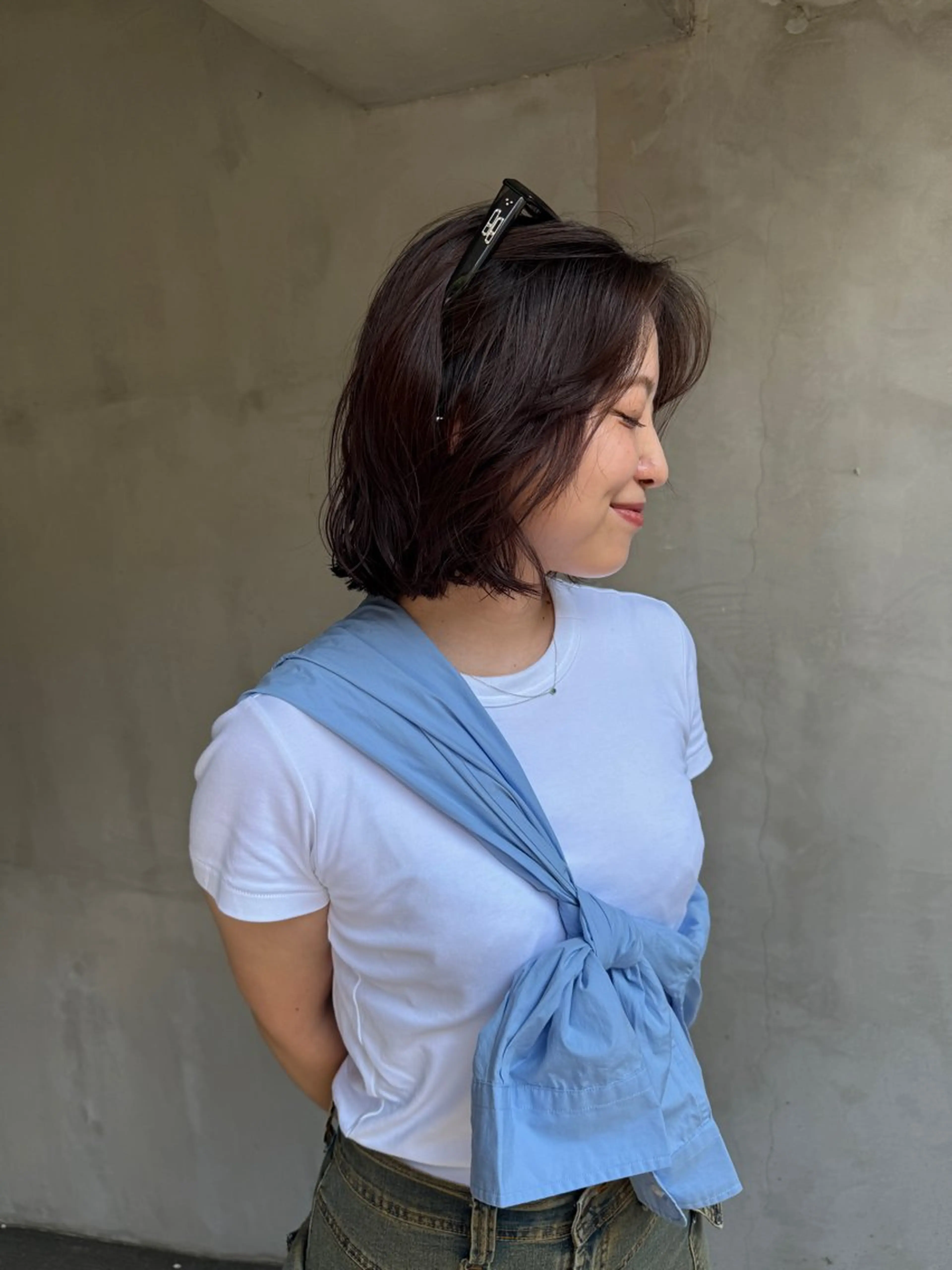 ショート パーマ カット パーマ mellow NANAのヘアスタイル