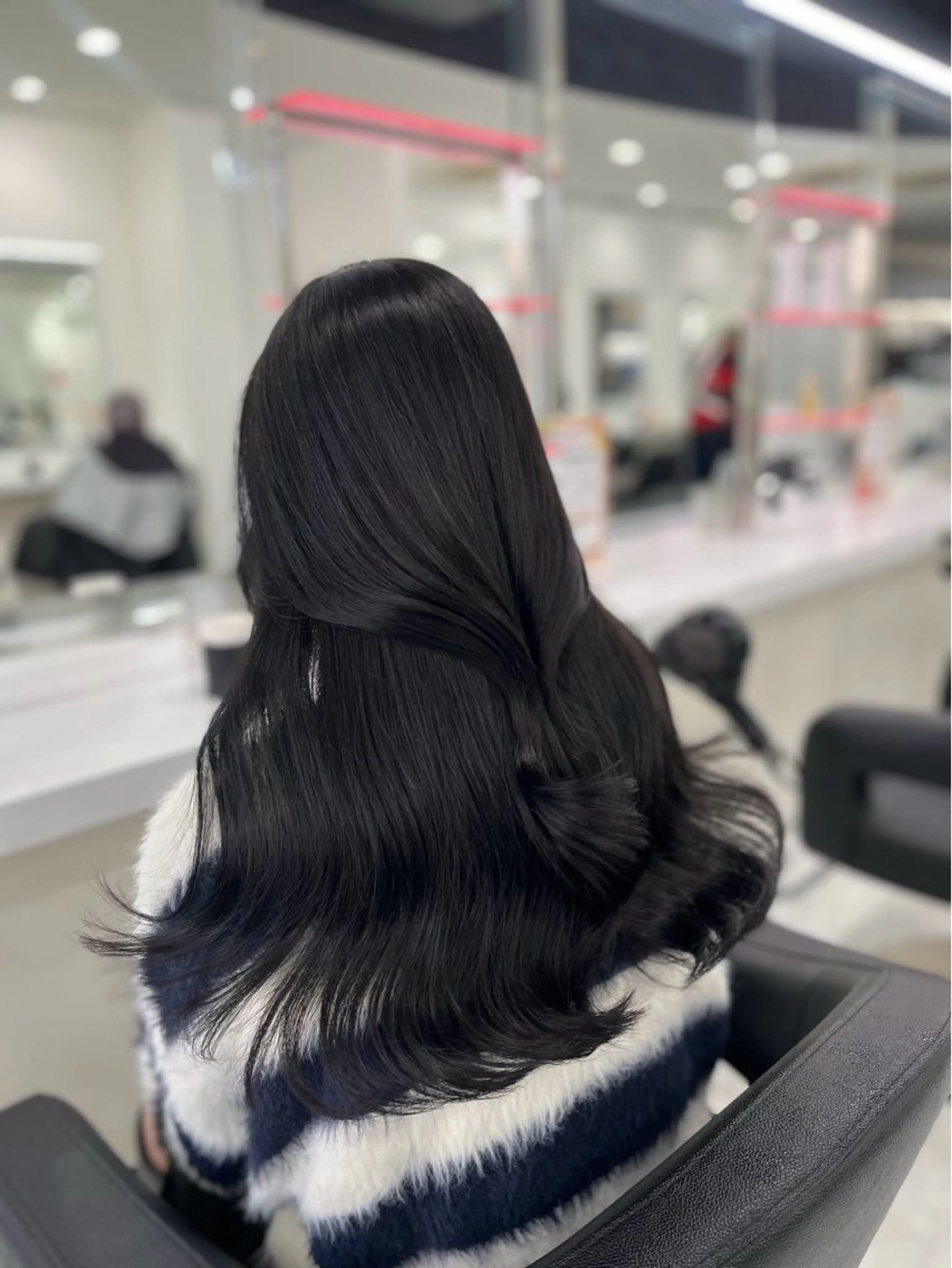 カラー ヘアカラー トリートメント 韓国風大人キレイめ ヘア/HIMENAのヘアスタイル