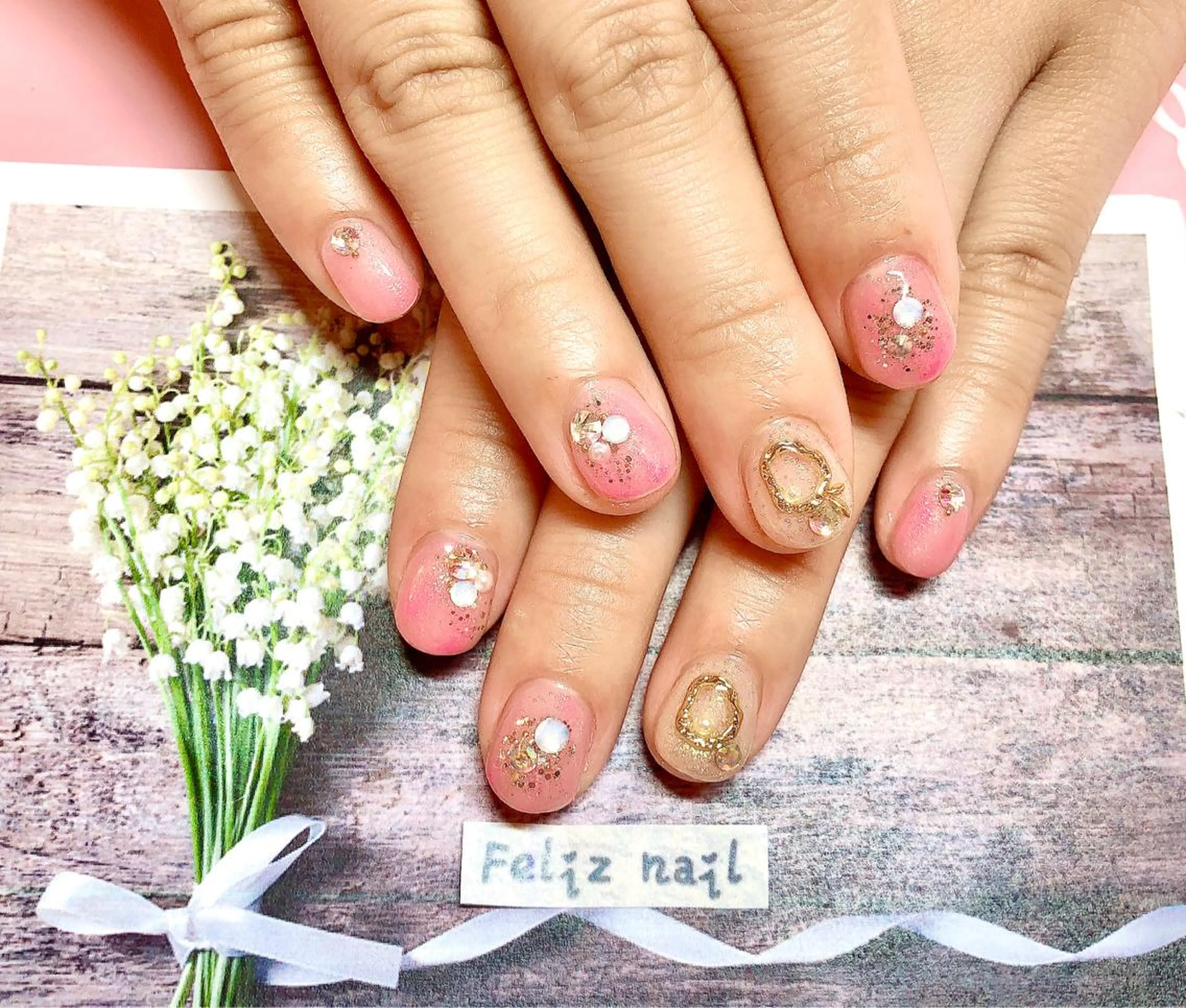 ネイル ジェルネイル パラジェル ハンドネイル ユキカ （ネイリスト）のネイルデザイン