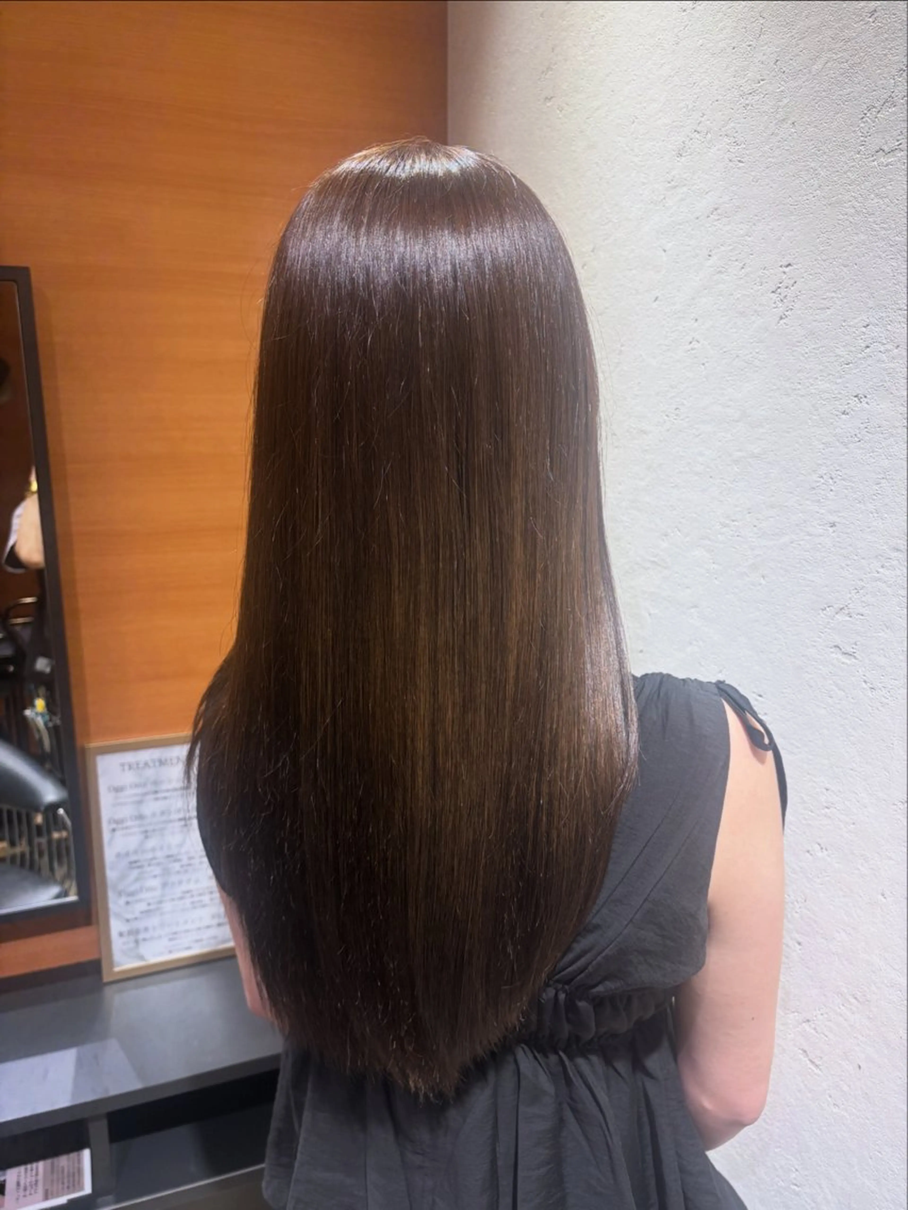 カット ヘアカラー トリートメント 🫧いお/透明感艶 カラー/縮毛矯正🫧のヘアスタイル