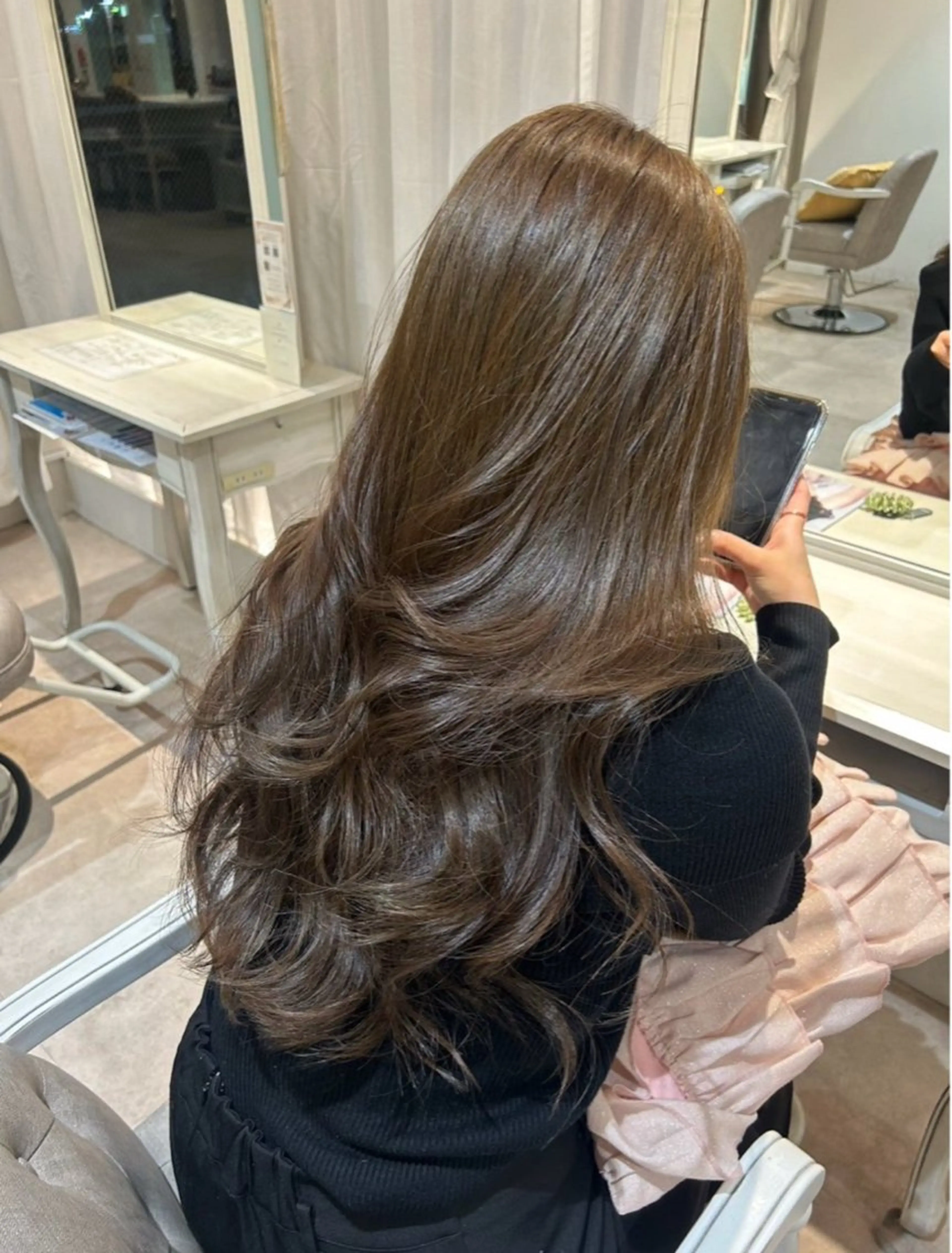 ✂️ミニモ限定レディースカットカラー🌈(ミディアム~ロング)の写真