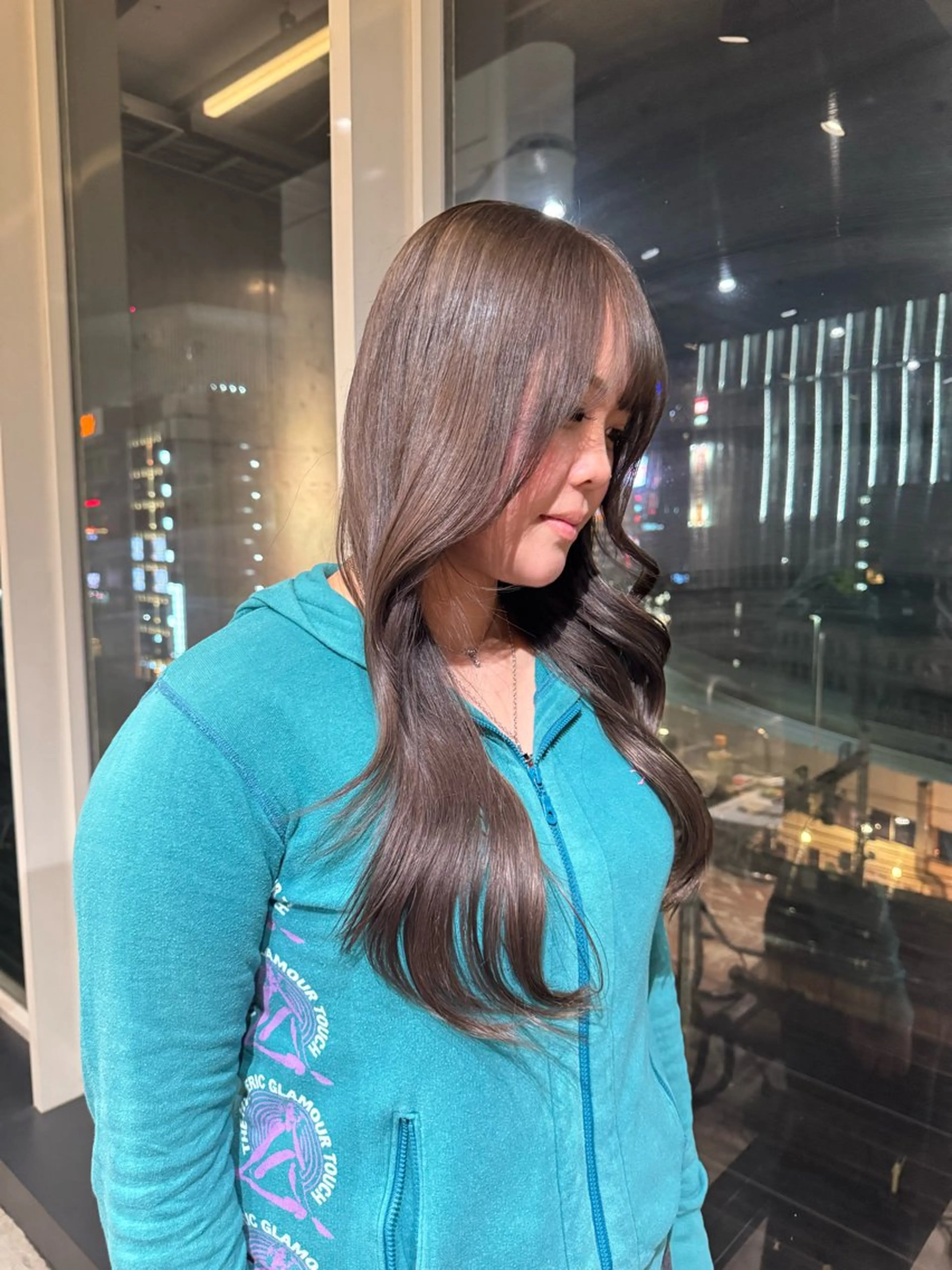 カラー ヘアカラー ブリーチ/透明感 カラー🖤🪽みさきのヘアスタイル