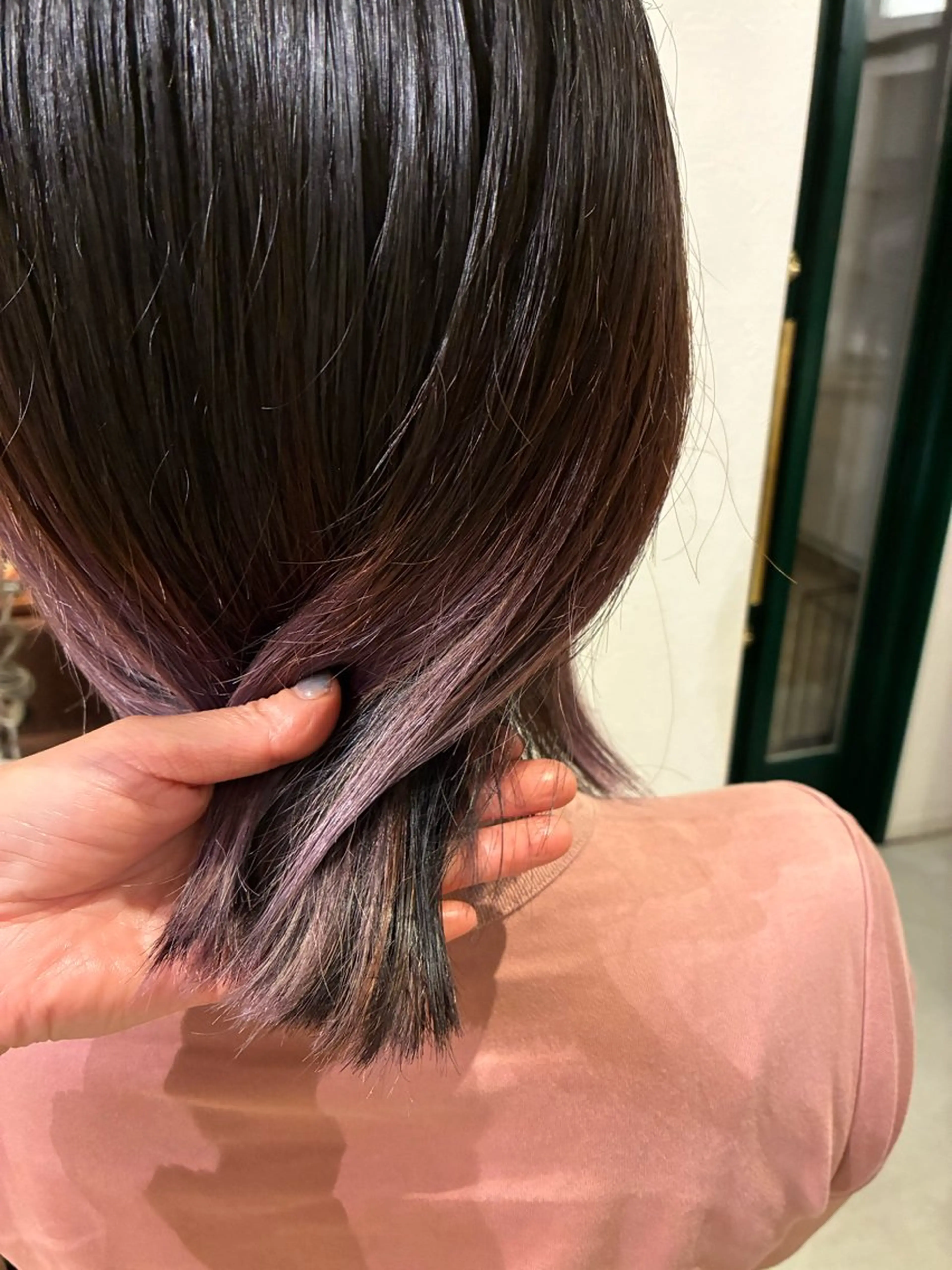 ミディアム カラー 清水 美香のヘアスタイル