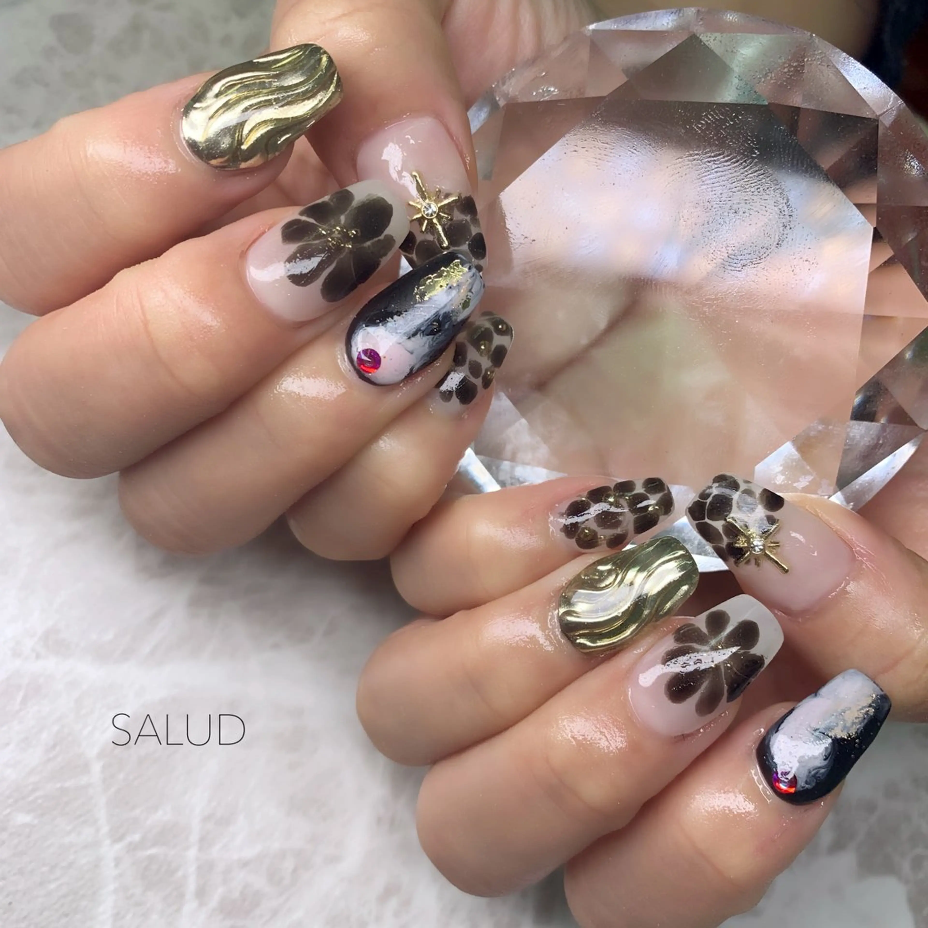 ネイル ハンドネイル Nail Salon SALUDのネイルデザイン