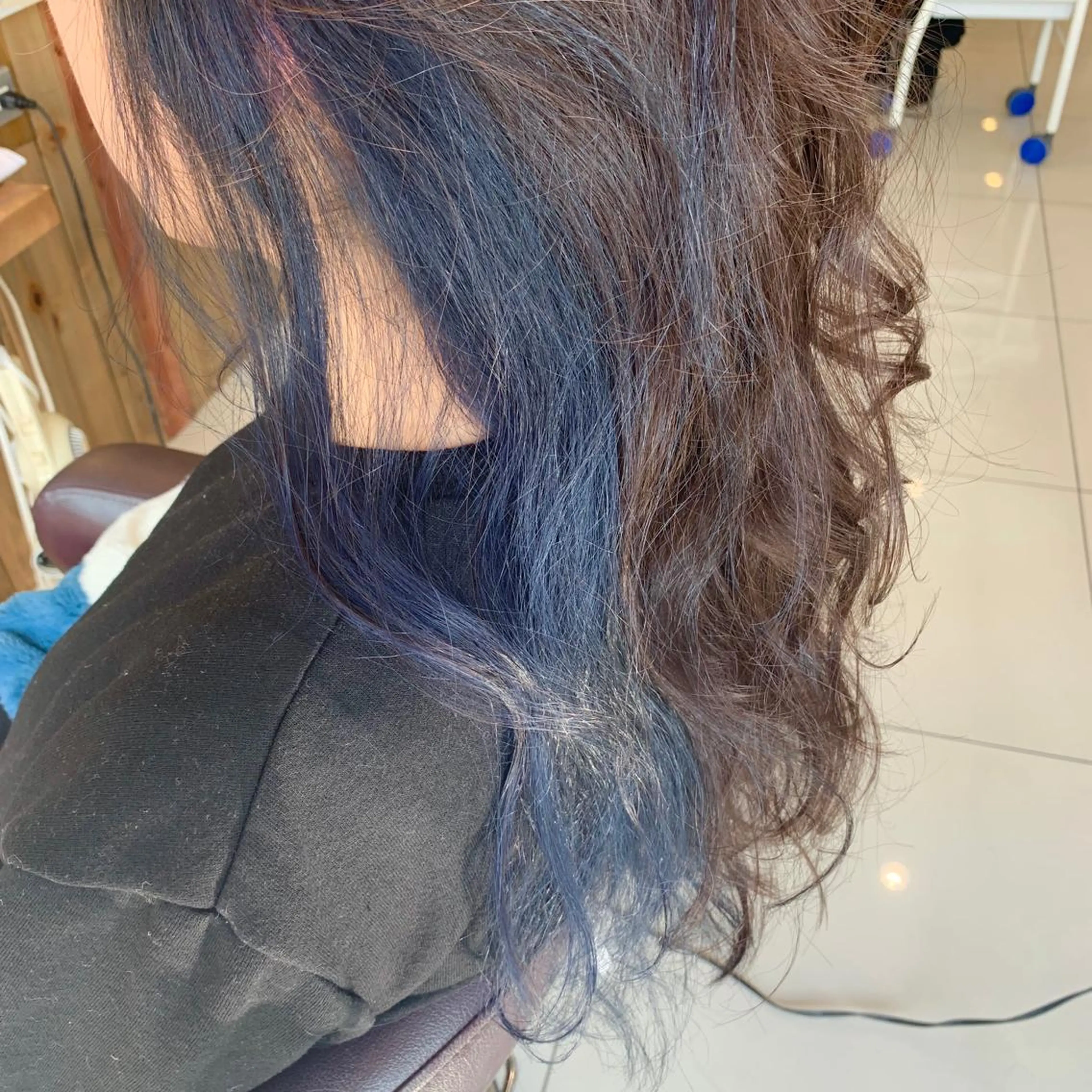 カラー ブリーチ 黒田瀬奈/ボブ まろやかベージュのヘアスタイル