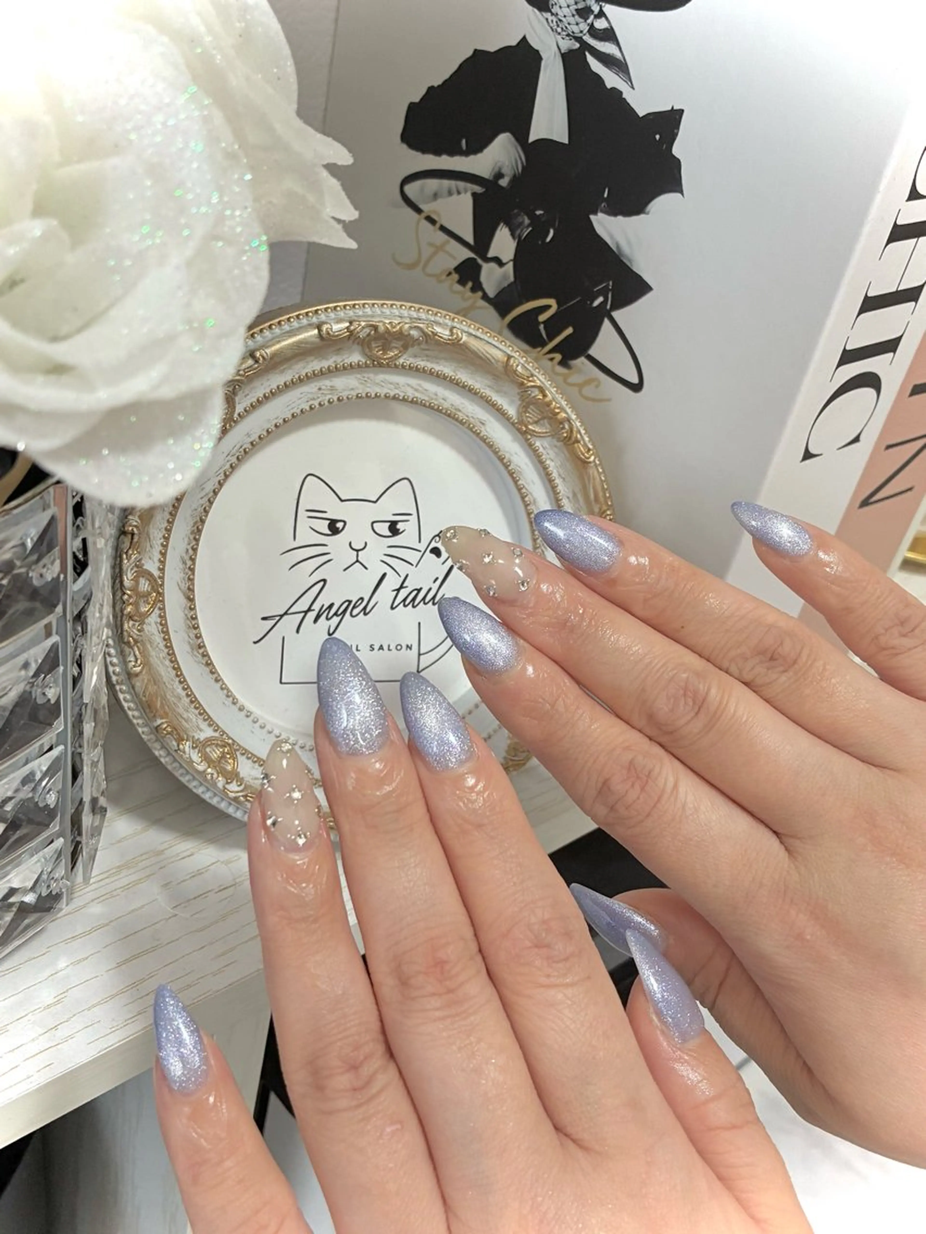 ネイル ハンドネイル Angel tailのネイルデザイン