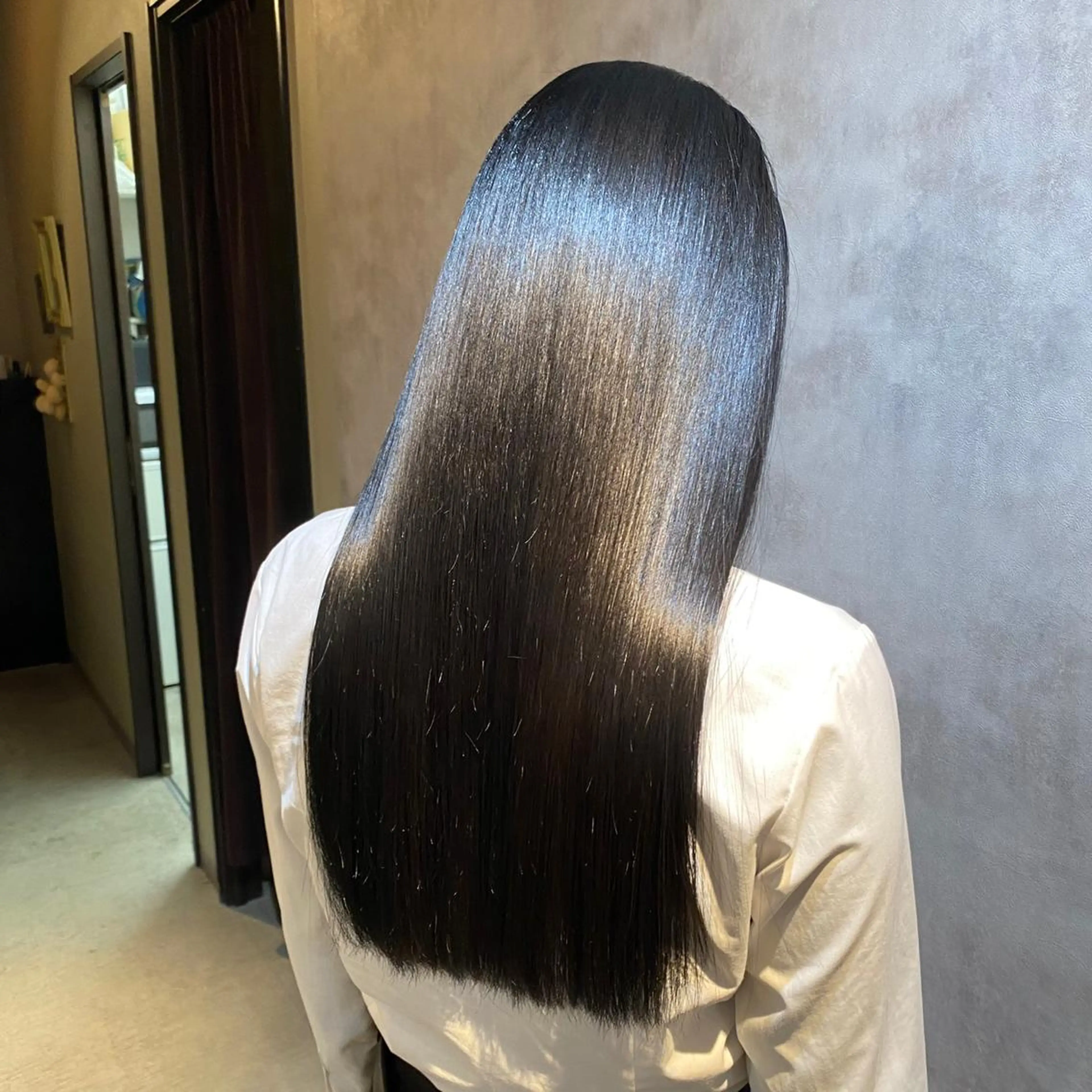 ロング トリートメント 【髪質改善】カラー 韓国ヘア🎀RISAのヘアスタイル