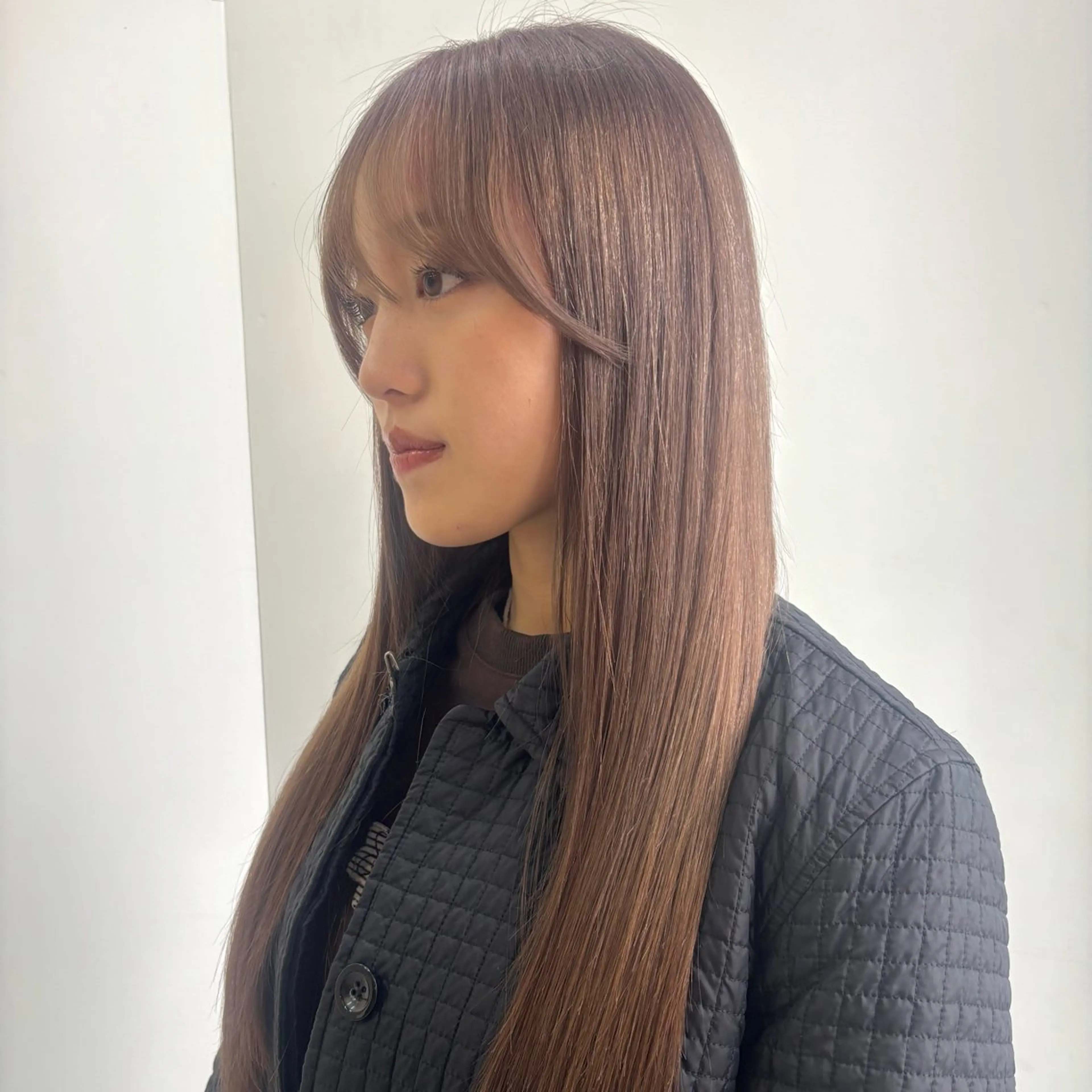 ロング カラー カット ヘアカラー トリートメント 🍎似合わせハイトー ン🍎ののかのヘアスタイル