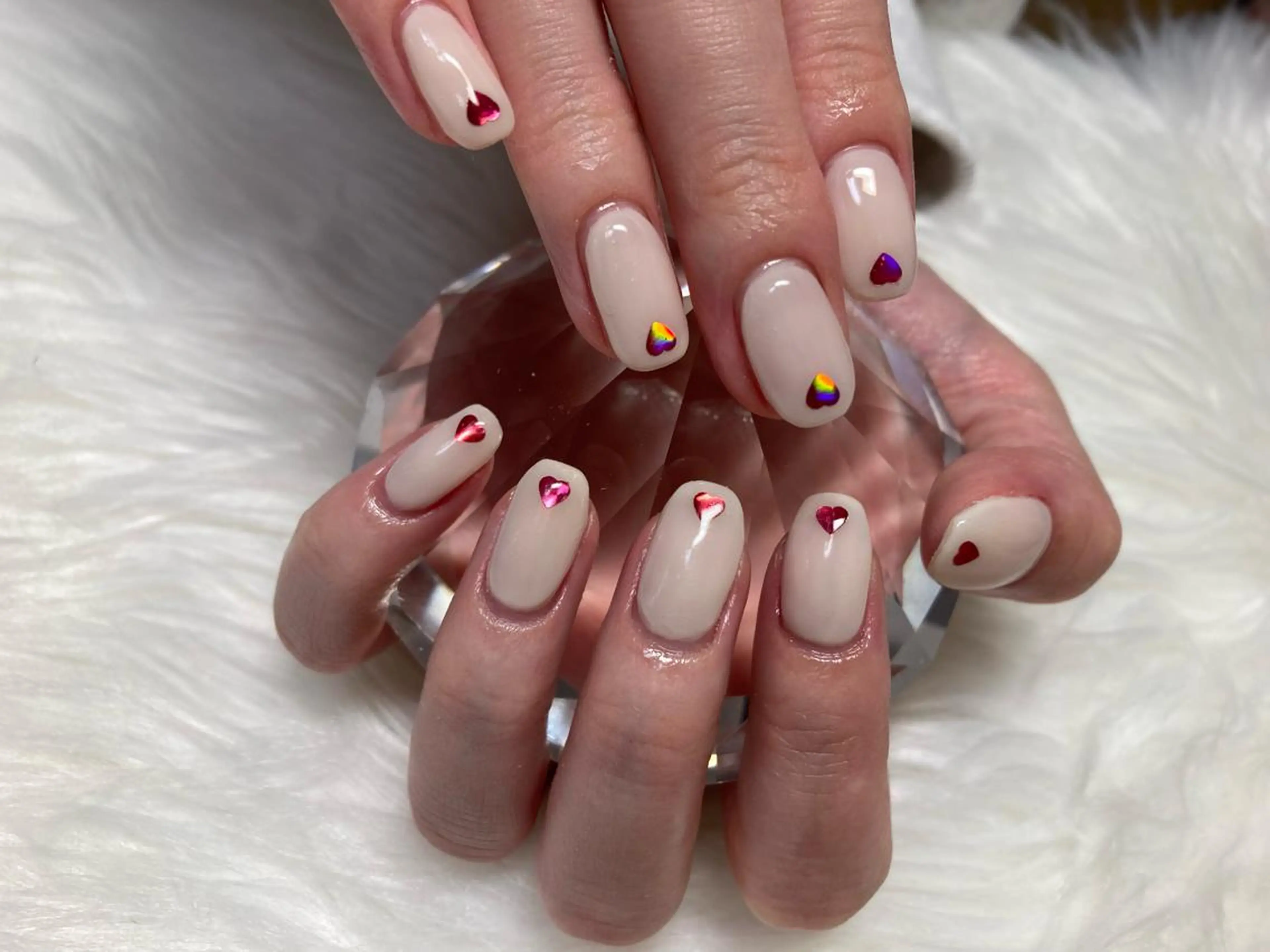 ミディアム ネイル nail yukkoのネイルデザイン