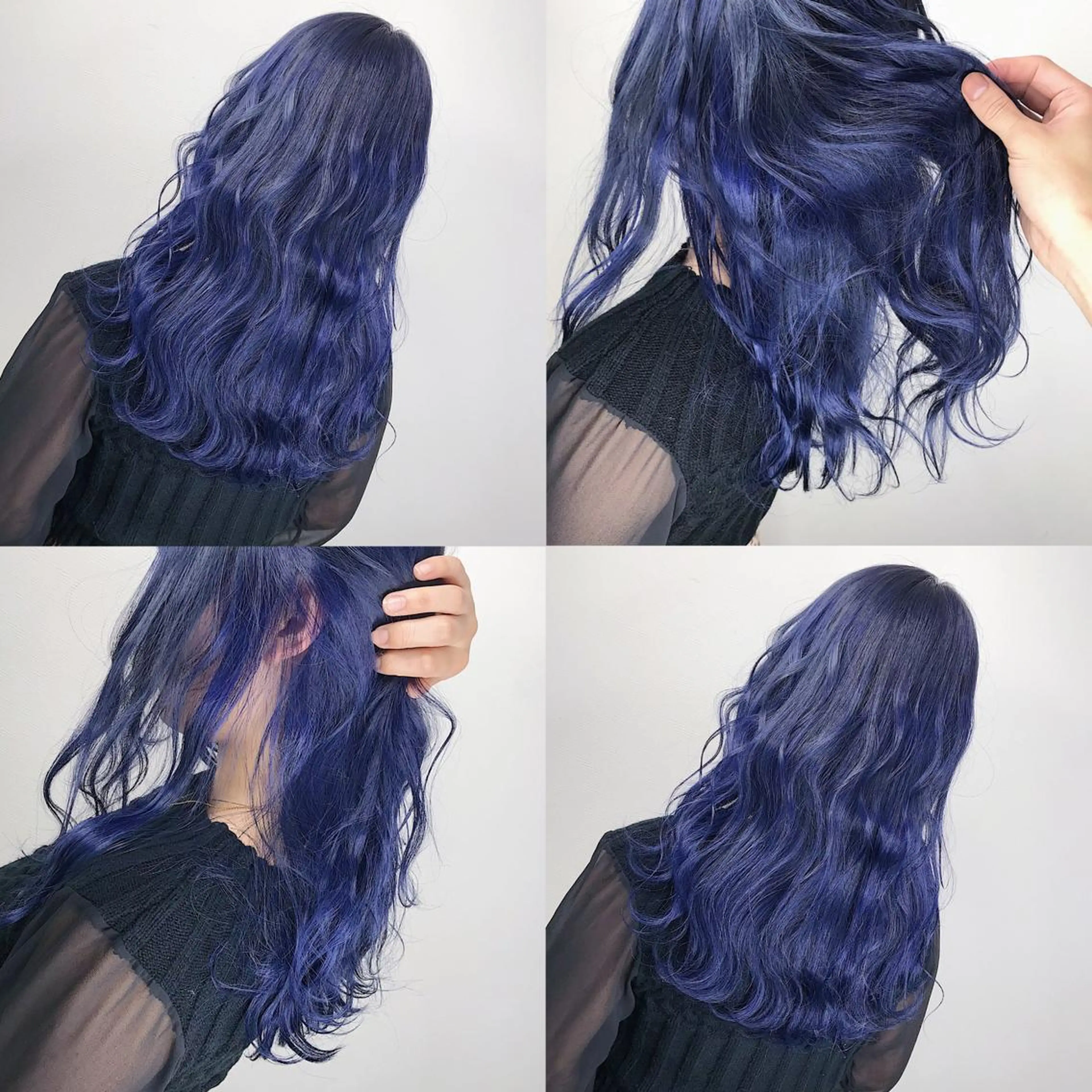 セミロング カラー ヘアアレンジ トリートメント TAKUMAブリーチ /切りっぱなし🪽のヘアスタイル