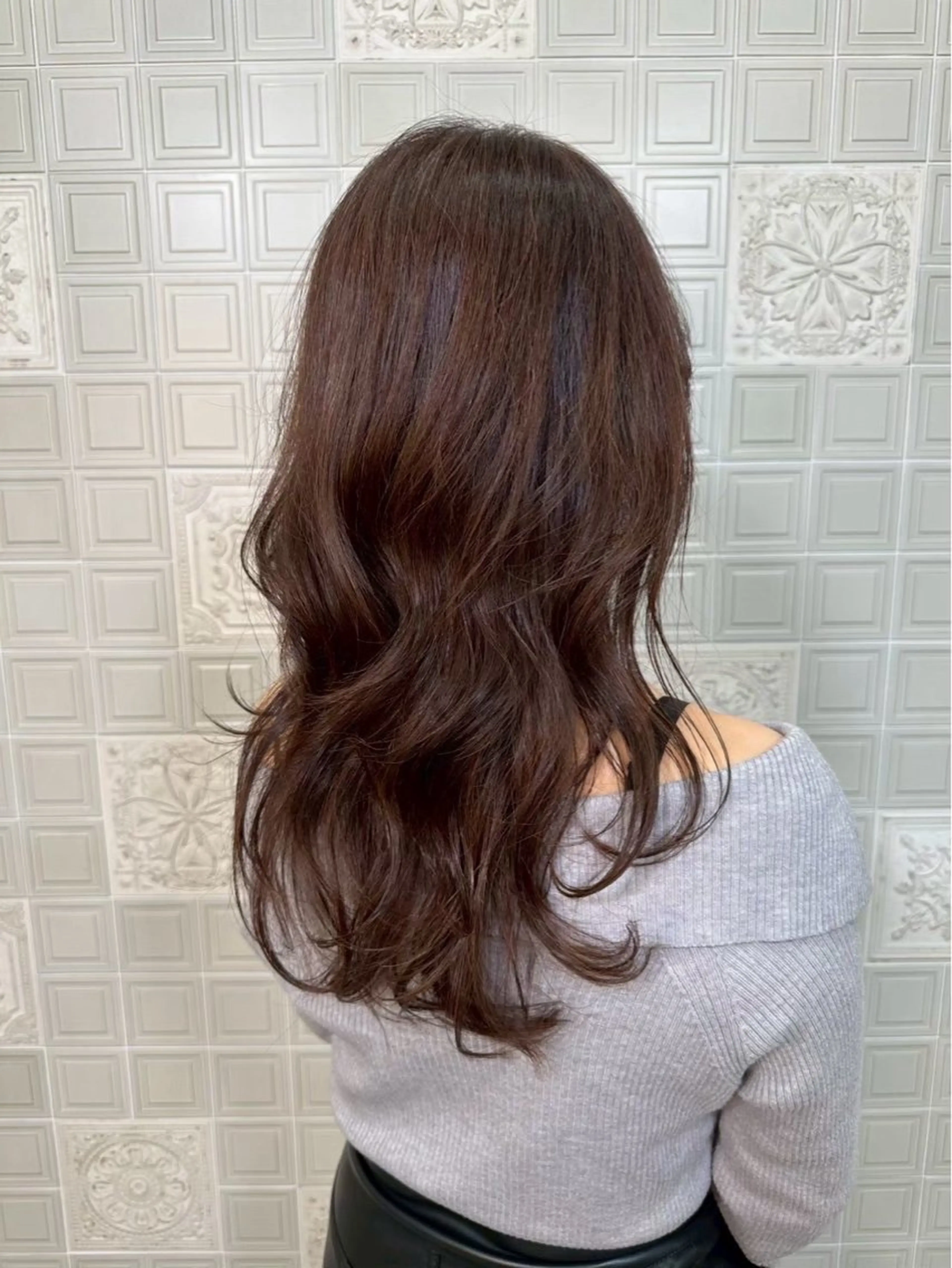 ロング カット ヘアカラー トリートメント LUCIE八王子店所属・INOUE SAKIのヘアスタイル