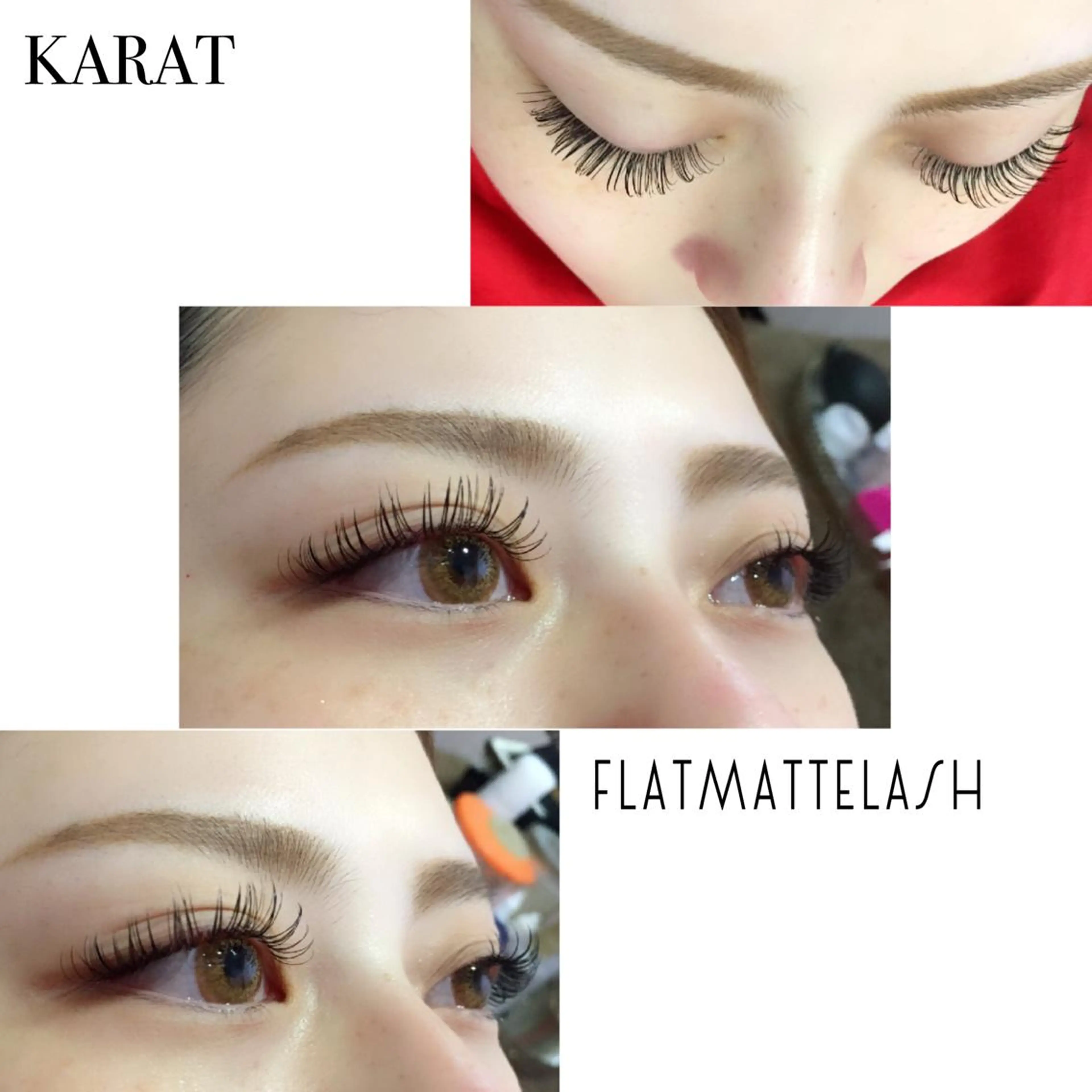 マツエク・マツパ Dカール ★KAEDE★伊勢崎 【KARAT】のマツエク・マツパデザイン