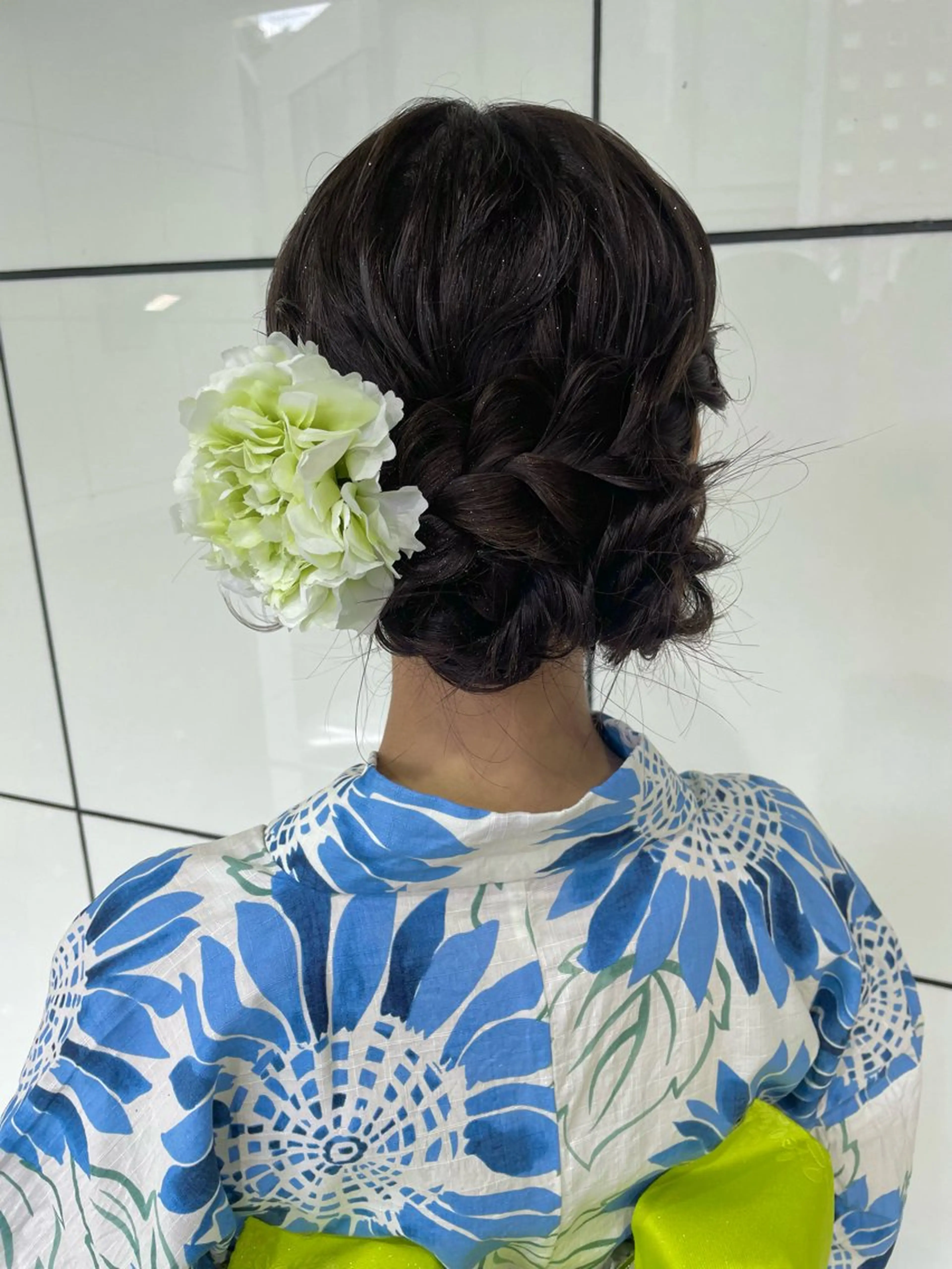 ロング ‪るか/‪透明感 カラー/アレンジのヘアスタイル