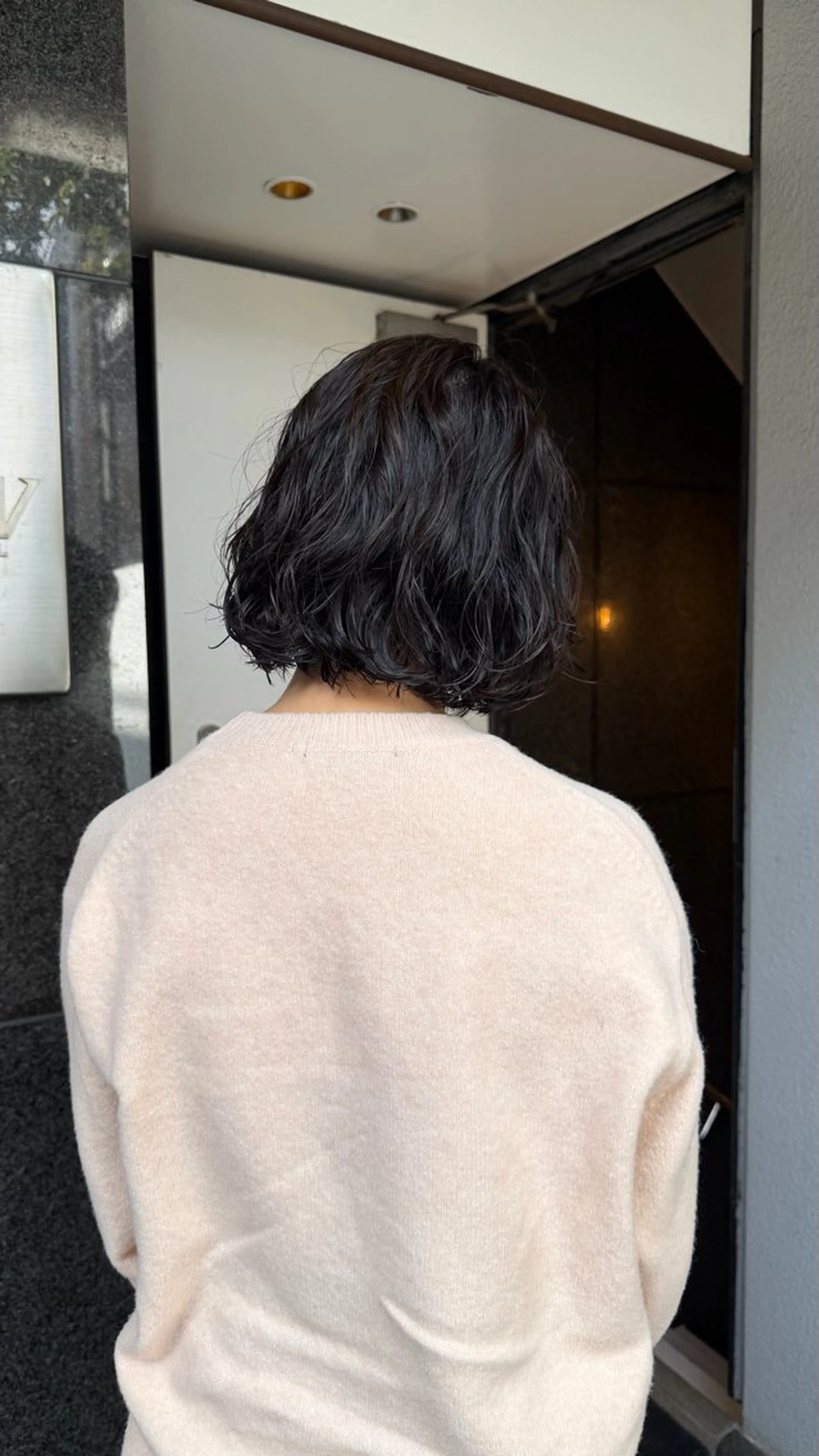 ショート カラー パーマ ボブ トリートメント ニュアンスパーマ カット ヘアカラー パーマ トリートメント 🌿ボブ パーマ高橋啓太🌿のヘアスタイル