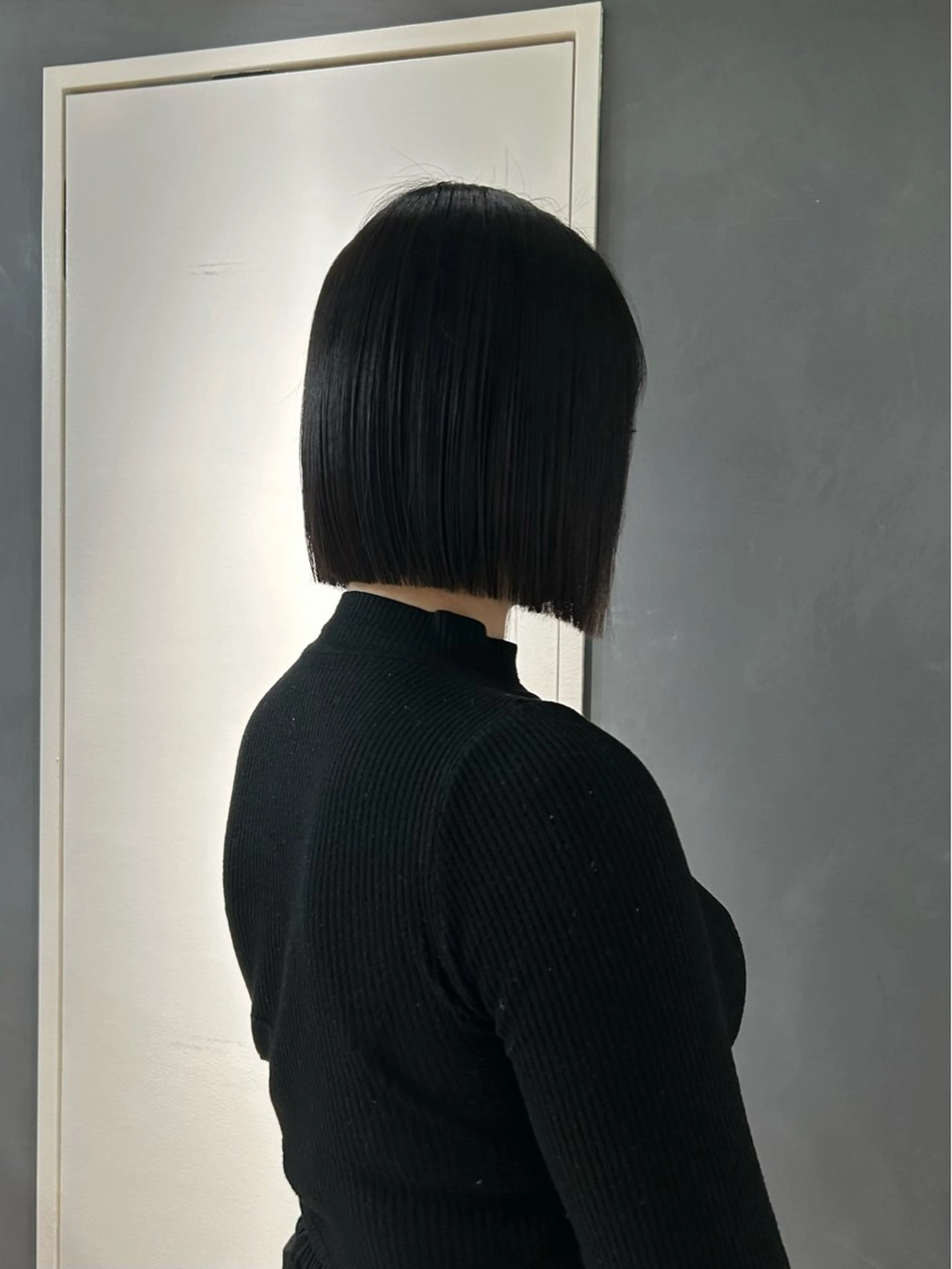 ショート ボブ カット トリートメント えり 堀江/ボブ /レイヤー/艶髪のヘアスタイル