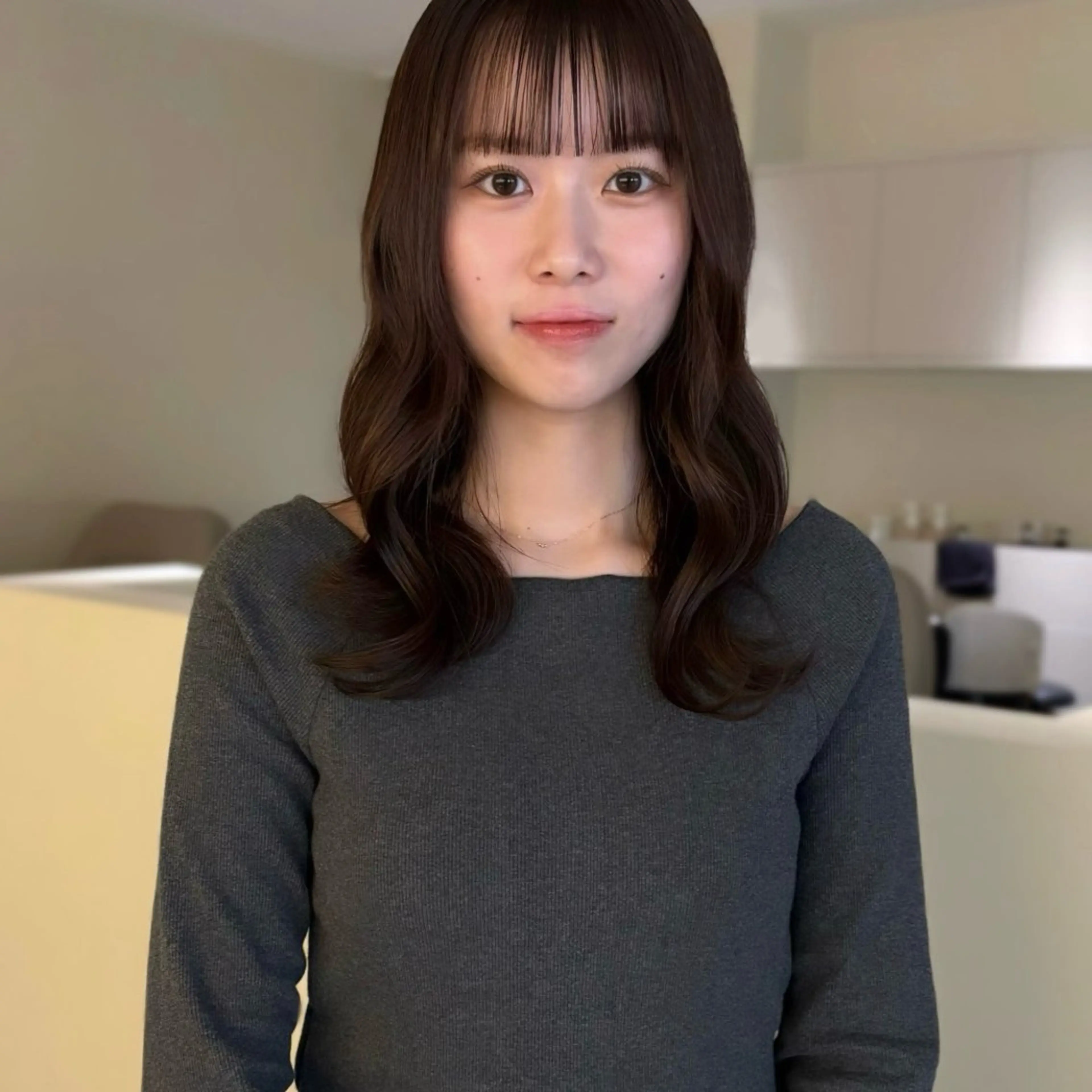 ロング カラー カット ヘアカラー hana/艶髪 /透明感カラー🪞のヘアスタイル