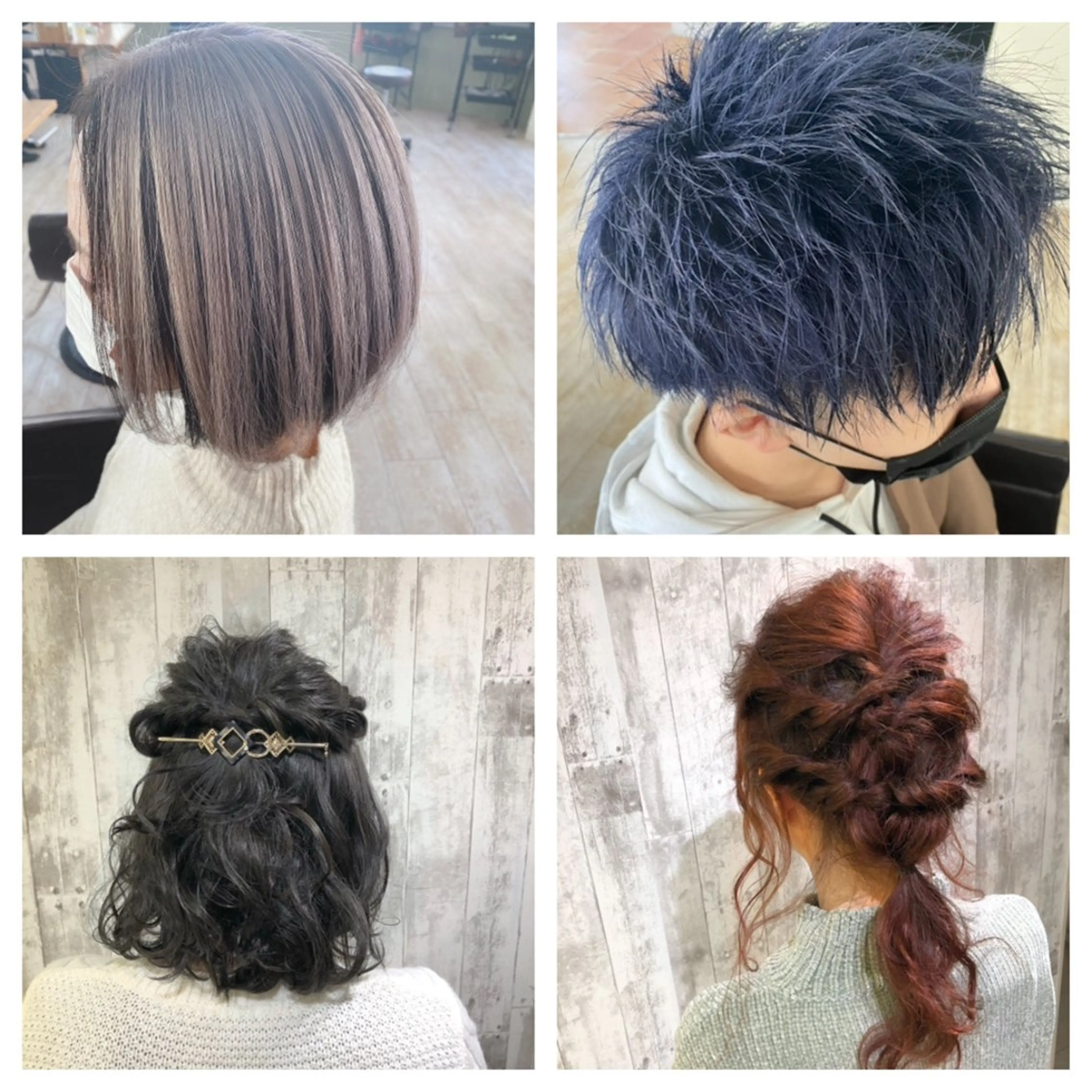ショート カラー パーマ ヘアアレンジ メンズ Agu  清尾 浩昭のヘアスタイル
