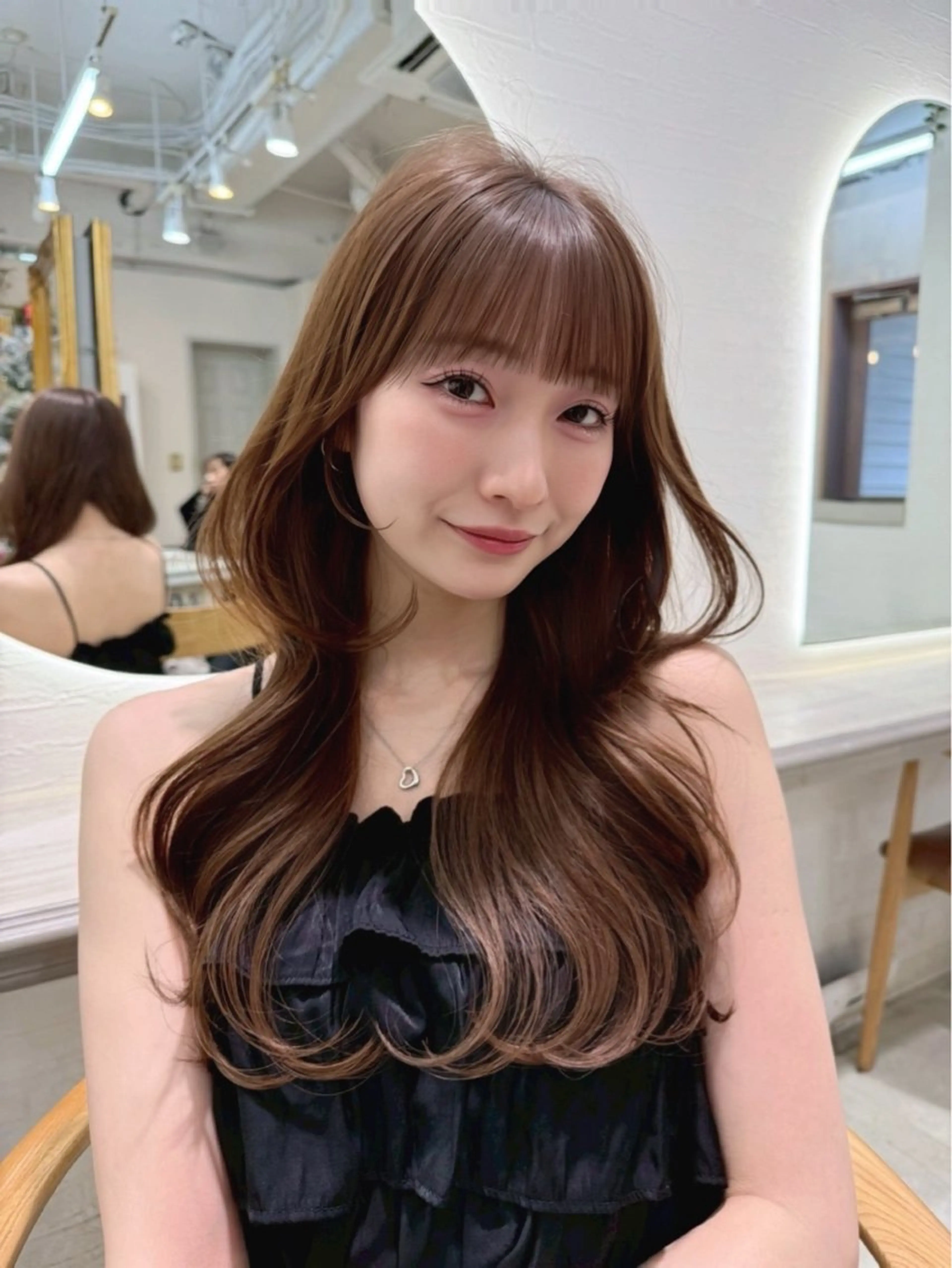 ロング 🎀ゆうな/艶髪/ 透明感カラー🎀のヘアスタイル