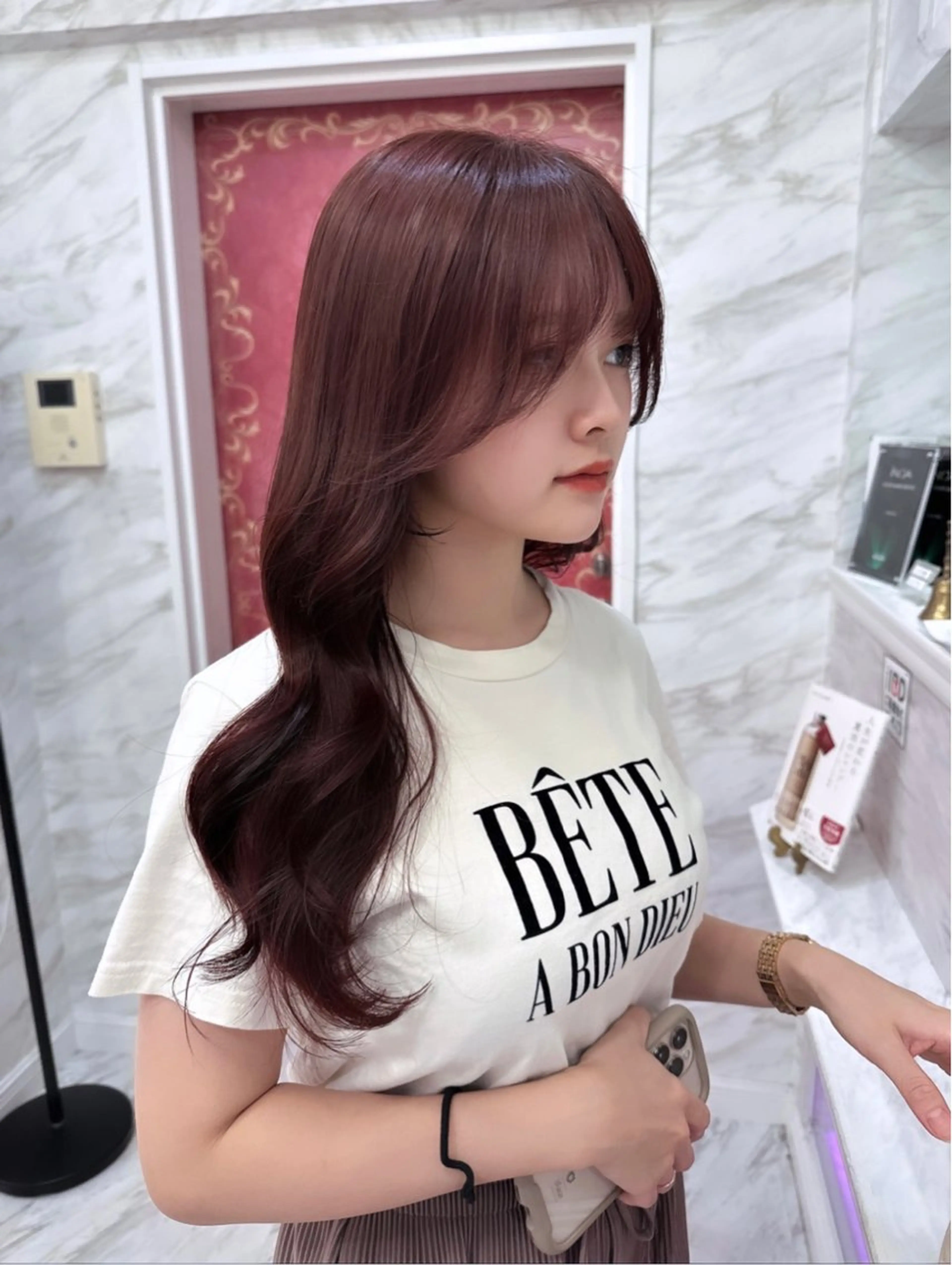 ロング カット 💖レイヤー×美髪 💖momoのヘアスタイル